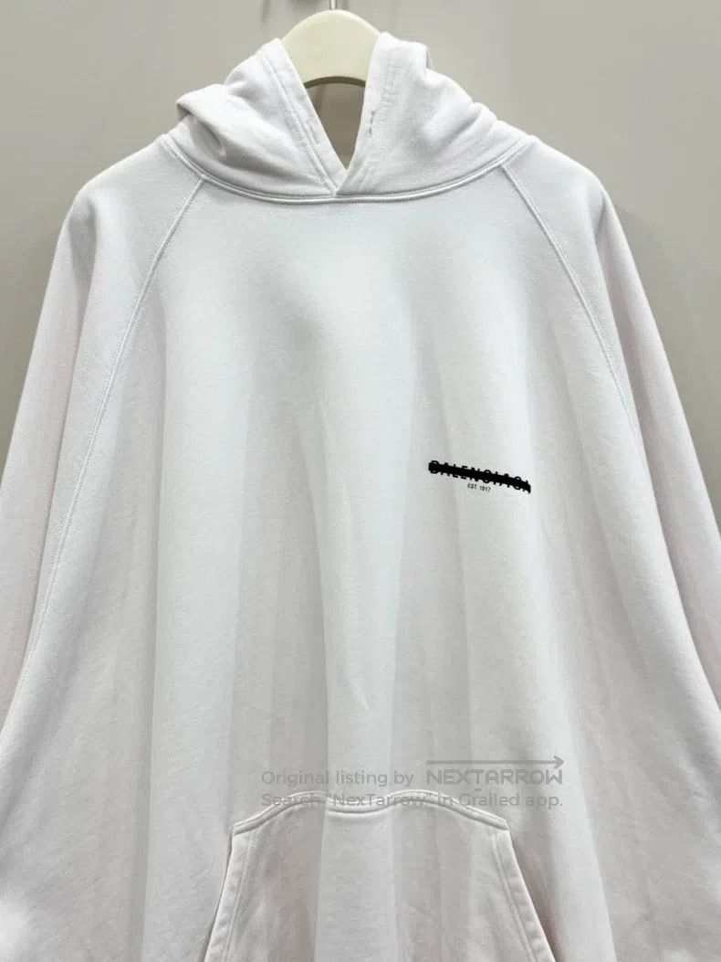 Balenciaga Balenciaga Strikethrough letter hooded sweatshirt Size US M / EU 48-50 / 2 - 3 Thumbnail