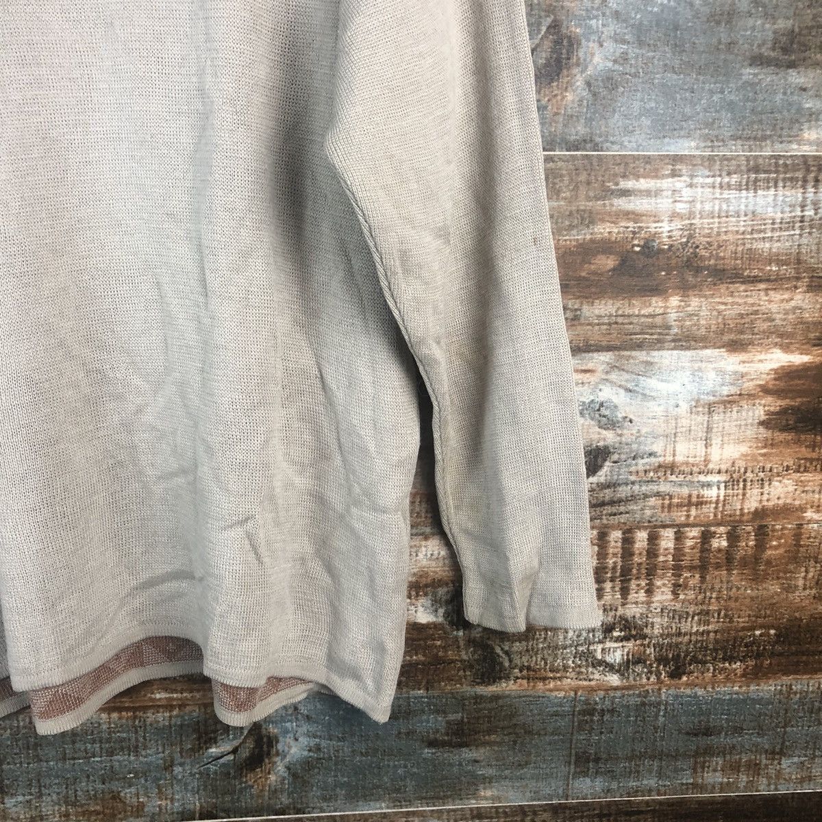 Homespun Knitwear × Japanese Brand DL Main Limne Vintage Brown Knitwear #C536 Size M / US 6-8 / IT 42-44 - 17 Thumbnail