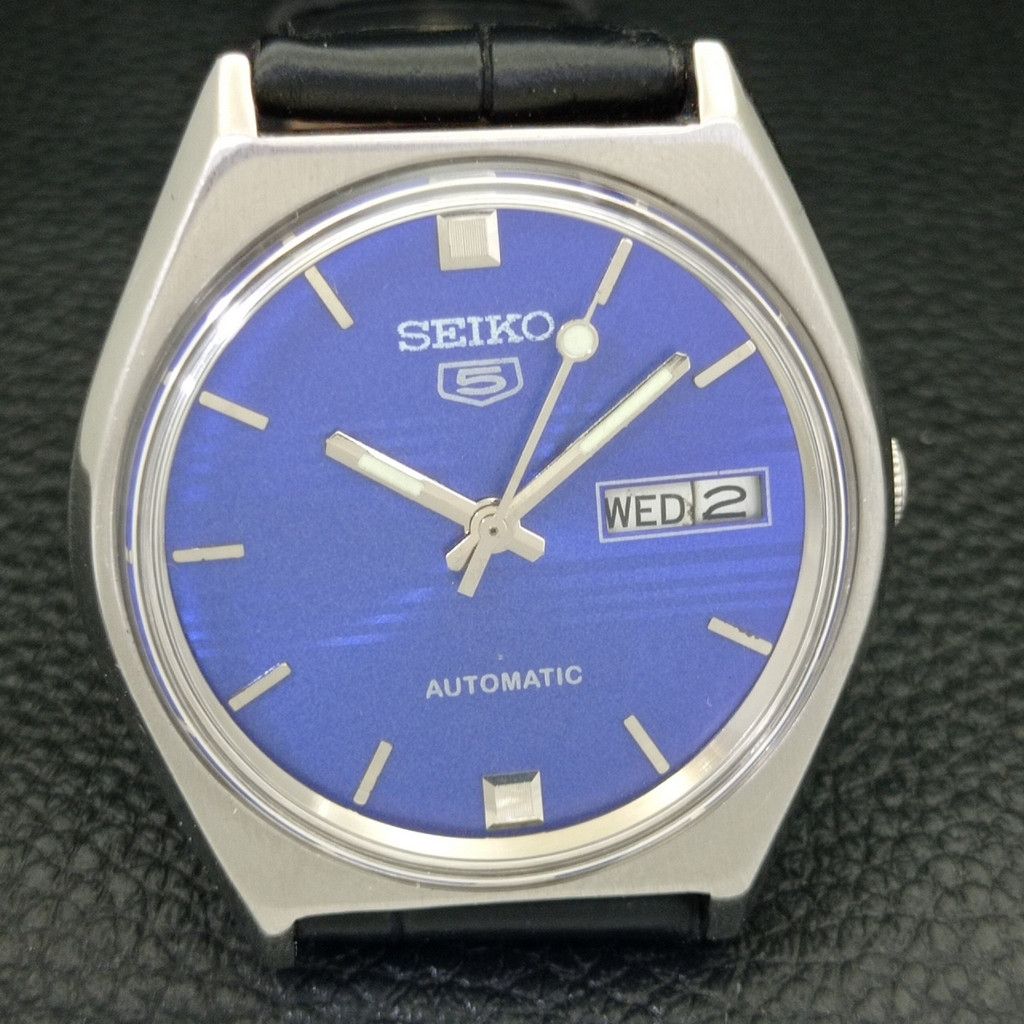 Seiko SEIKO 5 AUTOMATIC VINTAGE 6319A JAPAN MENS WATCH a701209 Size 36 - 4 Thumbnail