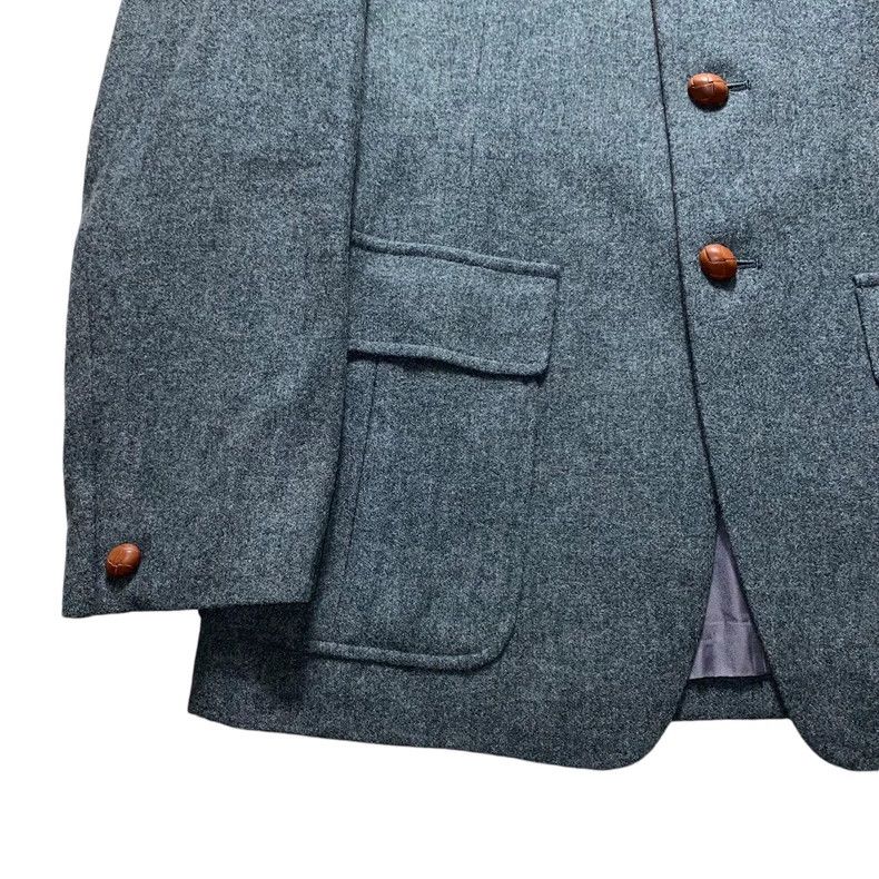 Yohji Yamamoto Yohji Yamamoto 1980s patchwork collar wool jacket Size US S / EU 44-46 / 1 - 2 Thumbnail