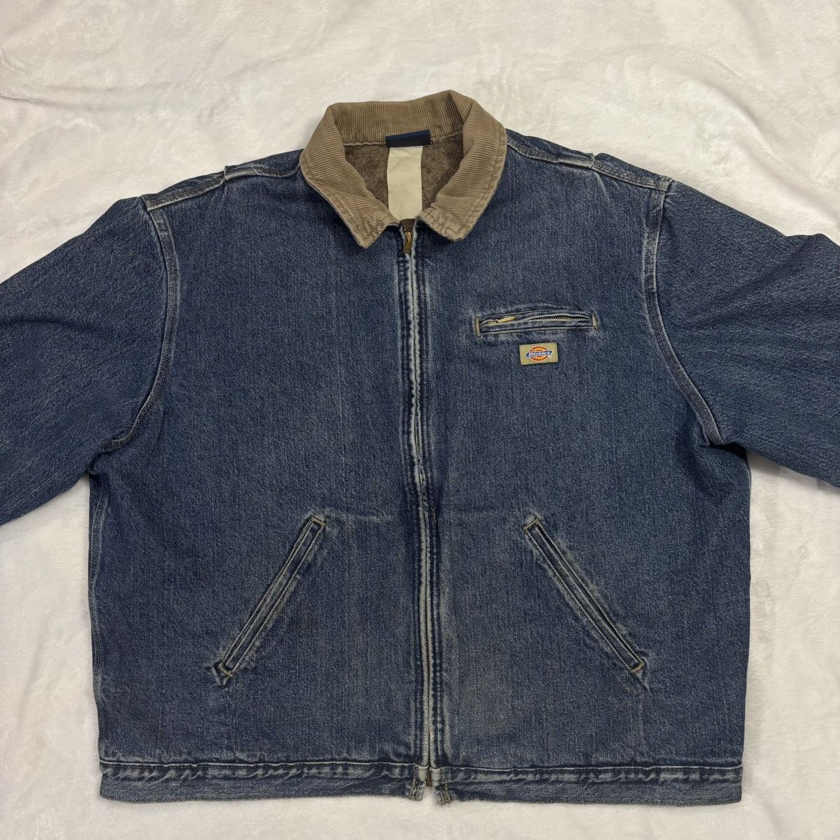 Carhartt Vintage Dickies Denim Detroit Jacket 90s Blanket Lined XXL Size US XXL / EU 58 / 5 - 2 Thumbnail