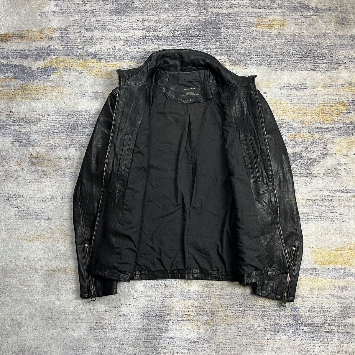 ジャケット・アウター 00s JACKROSE lamb leather jacket riders