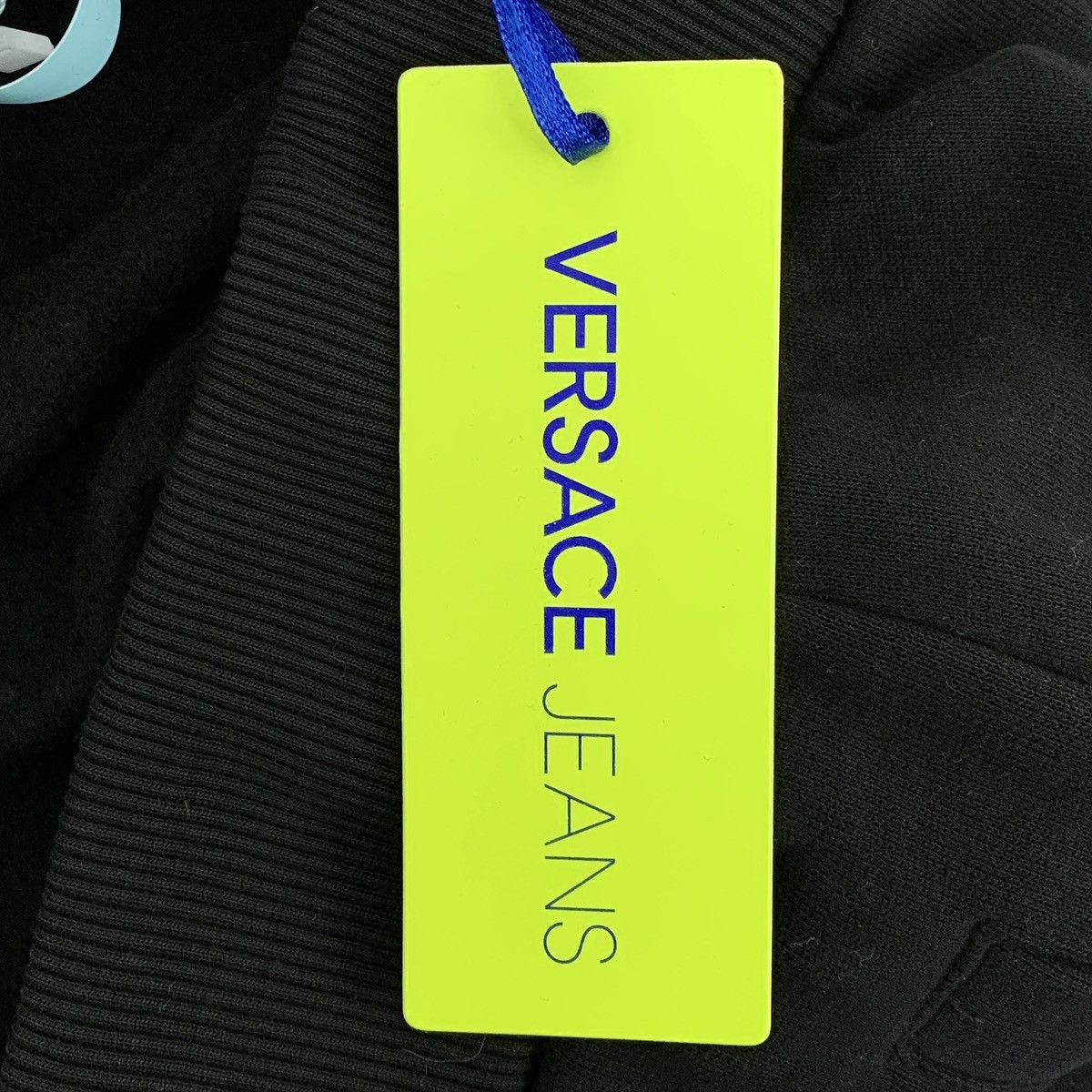 Versace Versace Black Logo Badge Printed Cotton Casual Pants K26WX Size US 36 / EU 52 - 9 Thumbnail
