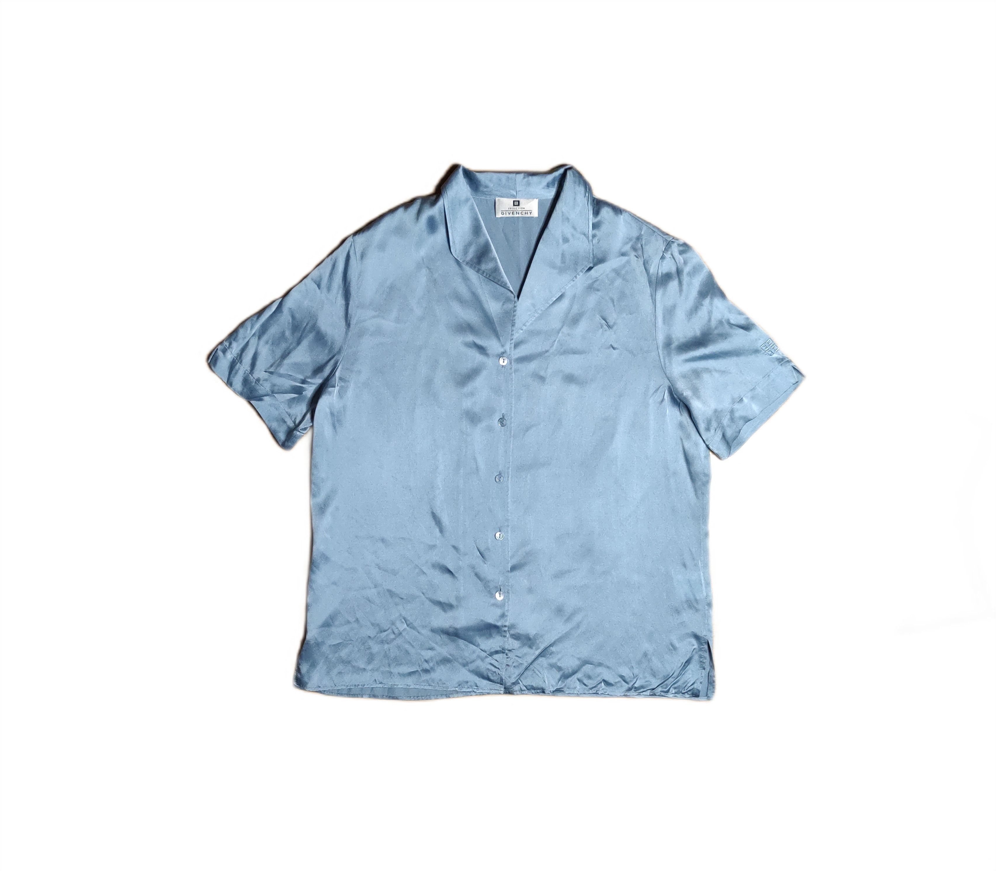 Givenchy **NEW! Givenchy Small Logo 100% Silk Blouse** Size L / US 10 / IT 46 - 1 Thumbnail