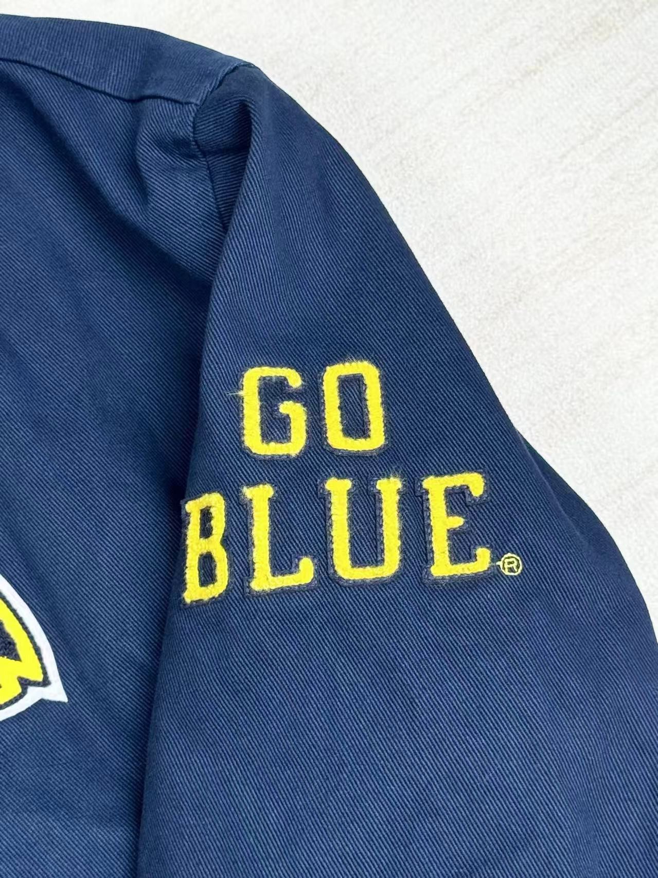 October's Very Own MICHIGAN WOLVERINES VARSITY JACKET Size US M / EU 48-50 / 2 - 4 Thumbnail