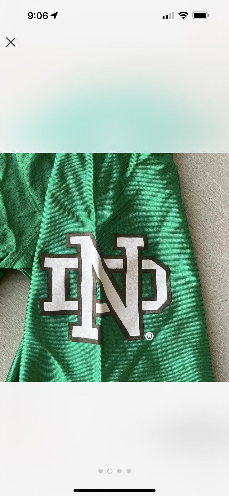 Adidas Vintage notre dame jersey size small. Good condition Size US S / EU 44-46 / 1 - 2 Thumbnail
