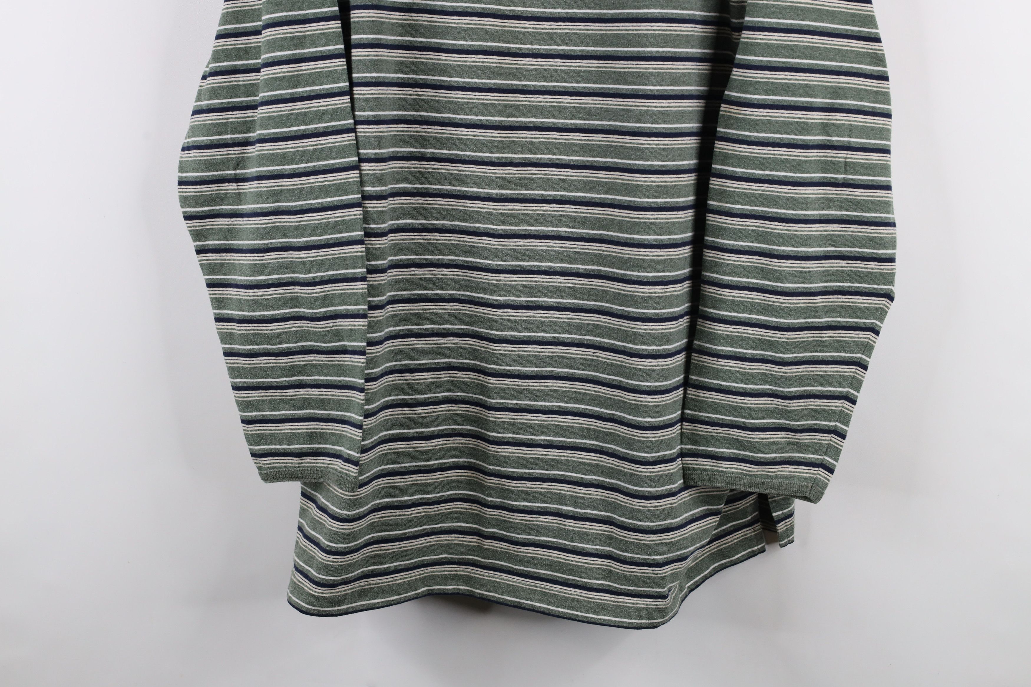 Vintage Vintage 90s Y2K Streetwear Long Sleeve Henley T-Shirt Size 4XL / US 24-26 - 3 Thumbnail