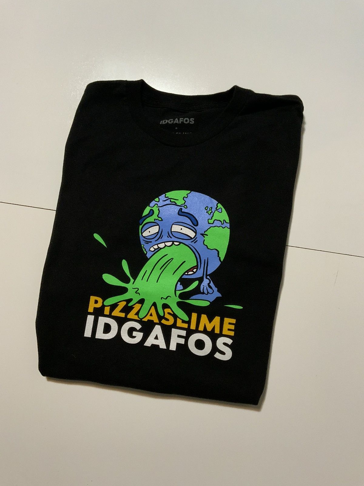Pizza Slime Pizza Slime X IDGAFOS Dillon Earth World Puke T-shirt Size US L / EU 52-54 / 3 - 1 Thumbnail
