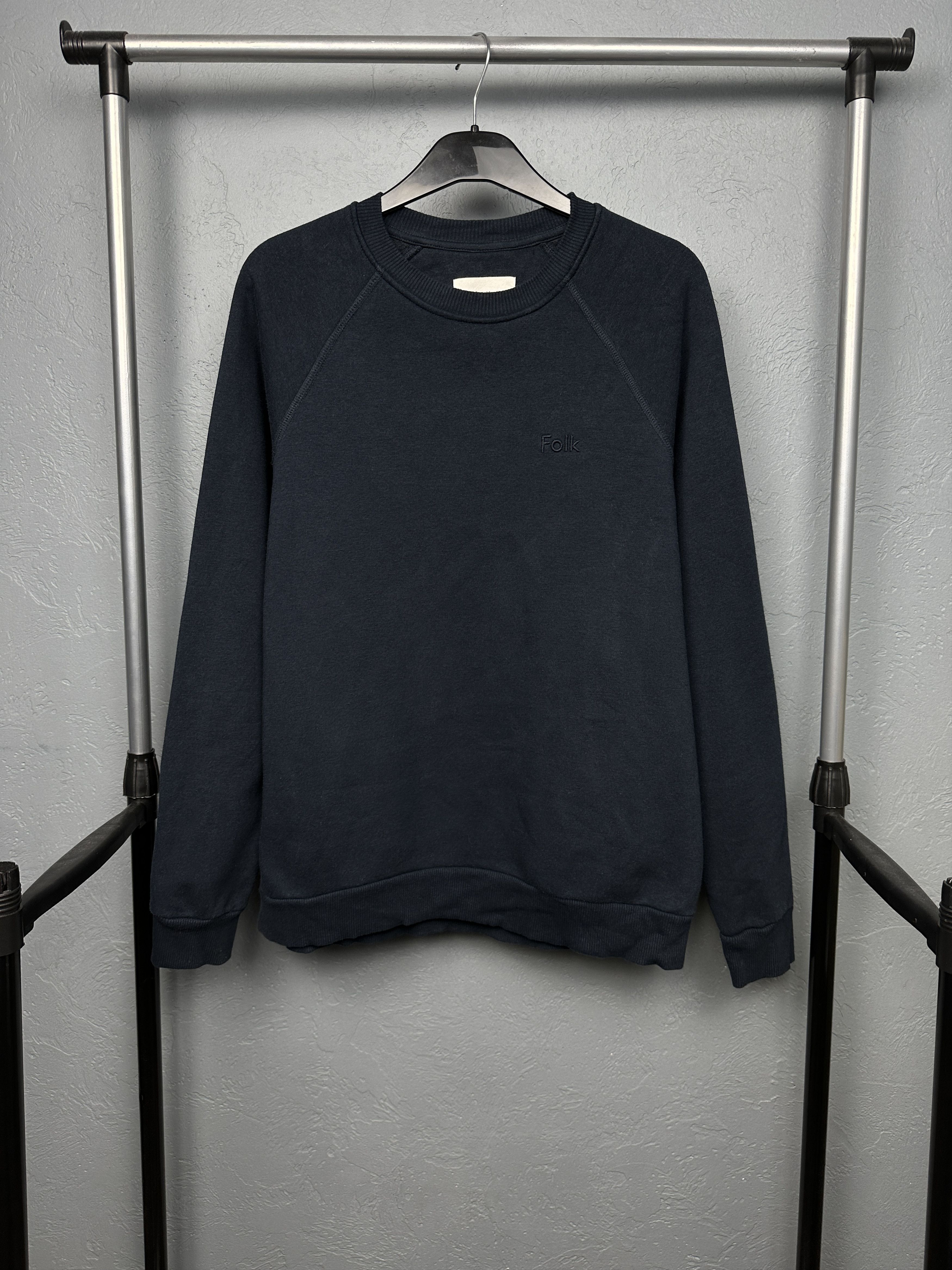 Folk Folk Mens Crew Neck Sweatshirt Size US M / EU 48-50 / 2 - 1 Thumbnail