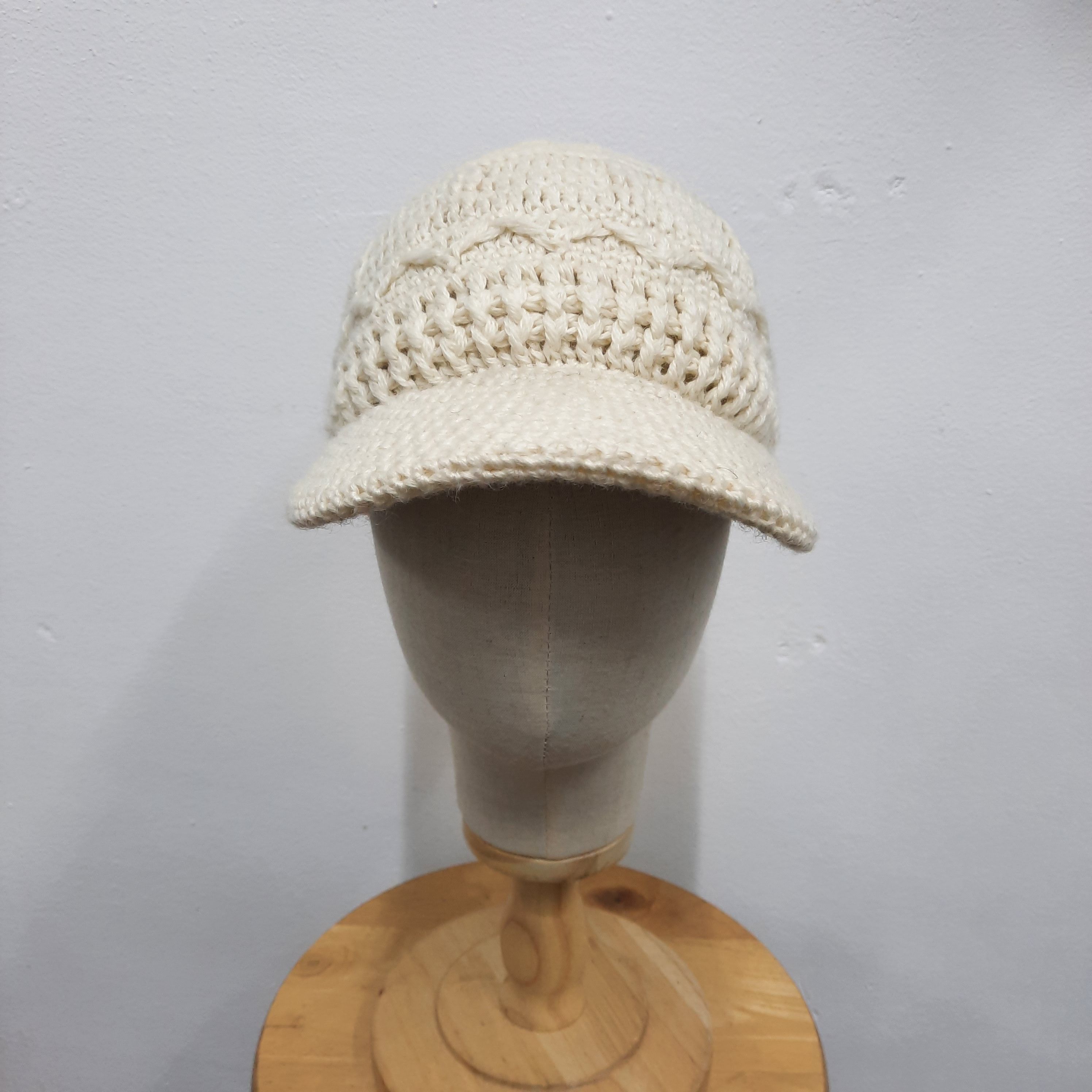 Japanese Brand 🪡 Japanese brand eastboy visor knit cap Size ONE SIZE - 2 Thumbnail