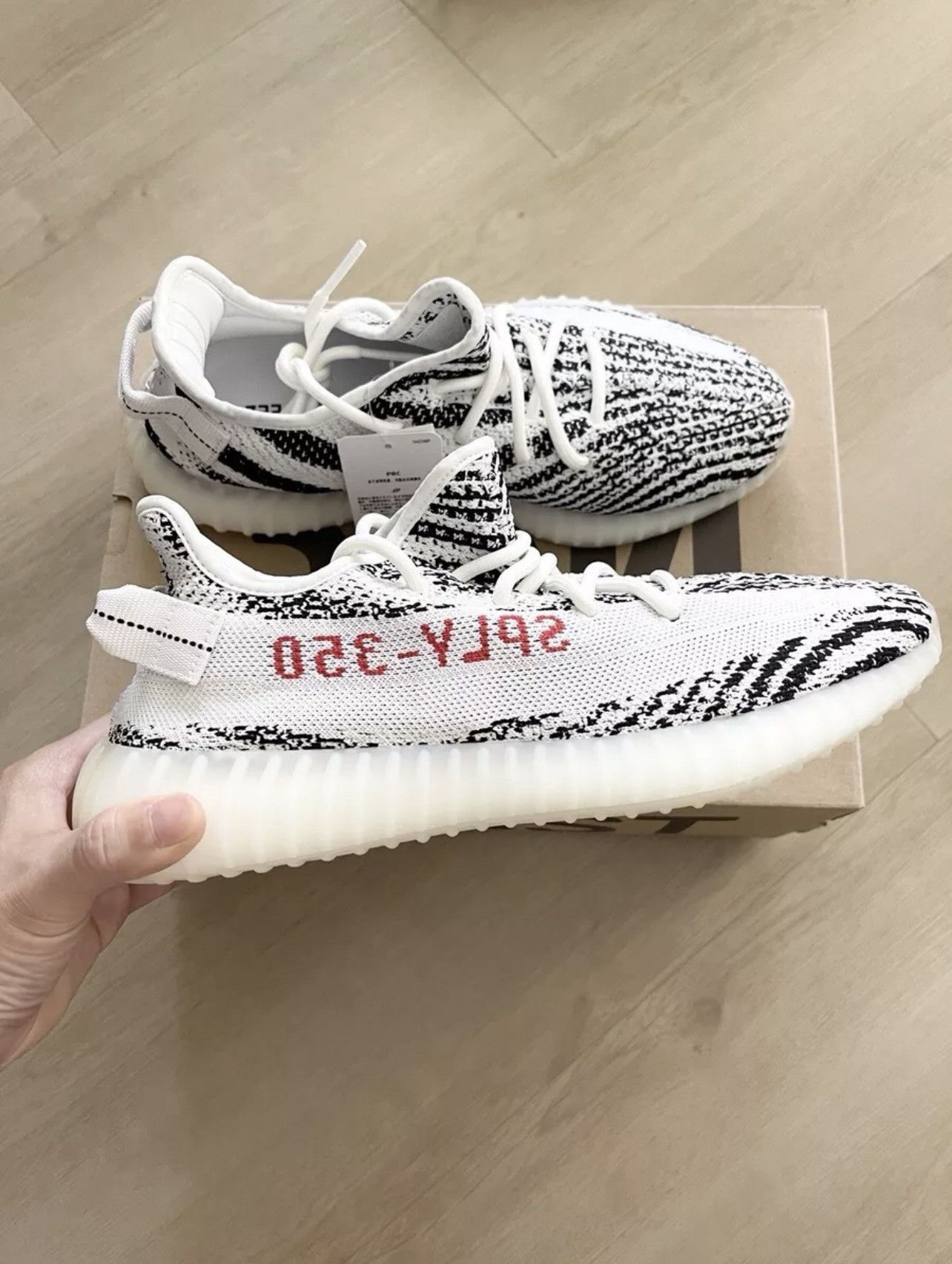 Resell yeezy zebra clearance