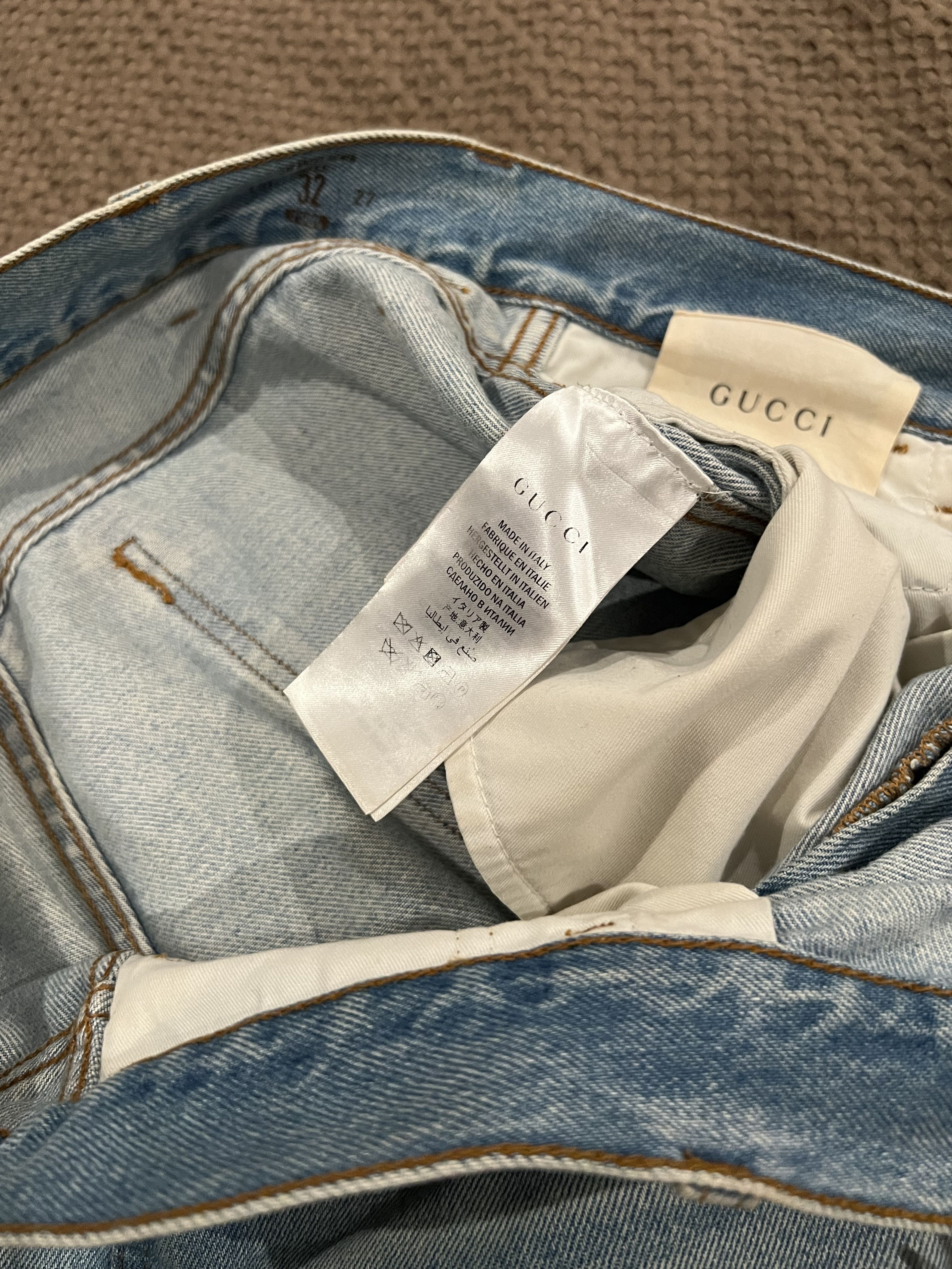 Gucci Graffiti jeans Size US 32 / EU 48 - 7 Thumbnail