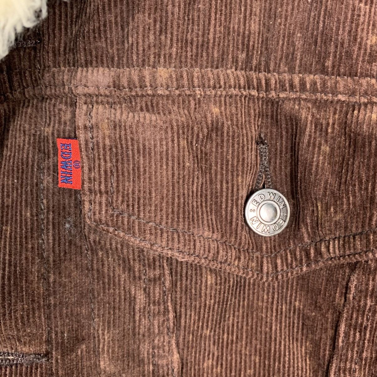Edwin Edwin 503 Corduroy Sherpa Trucker Jacket Size US S / EU 44-46 / 1 - 14 Thumbnail