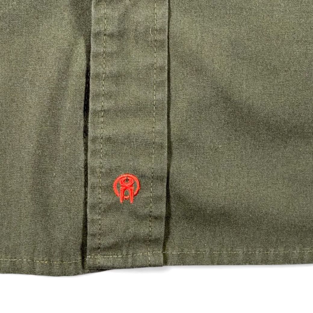 Vintage Jesse James Shirt Adult LARGE Green Industrial Workwear Shop Mechanic Button Up Size US L / EU 52-54 / 3 - 6 Thumbnail
