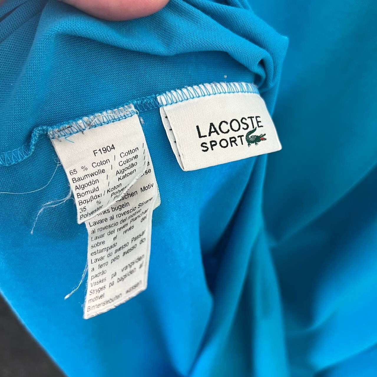 Lacoste Lacoste Vintage Tee Y2k Style Luxury Mini Logo T-shirt Size US XL / EU 56 / 4 - 7 Thumbnail