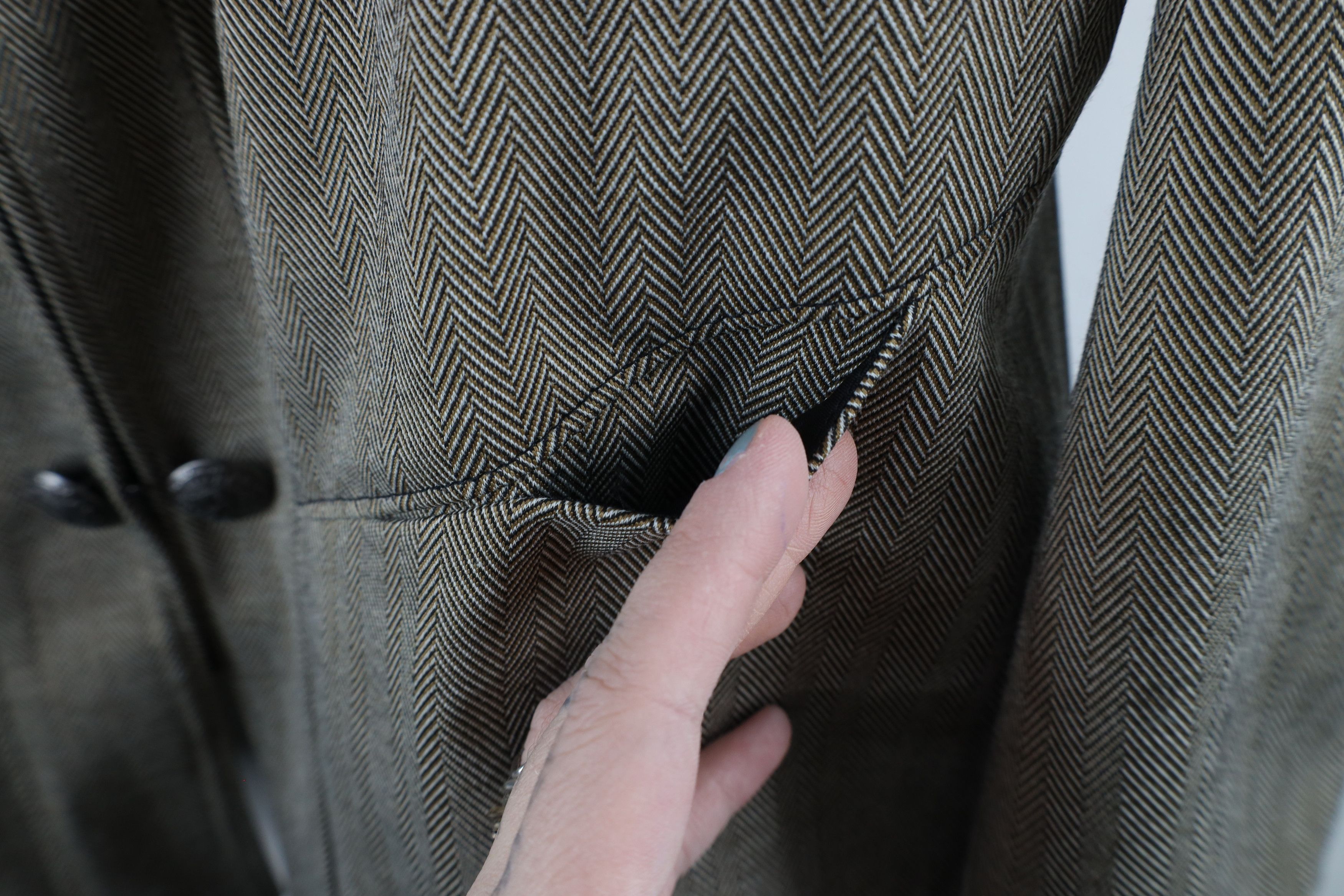 Vintage New Lane Bryant Military Style Clasp Blazer Jacket Coat Size XXL / US 16-18 / IT 52-54 - 6 Thumbnail