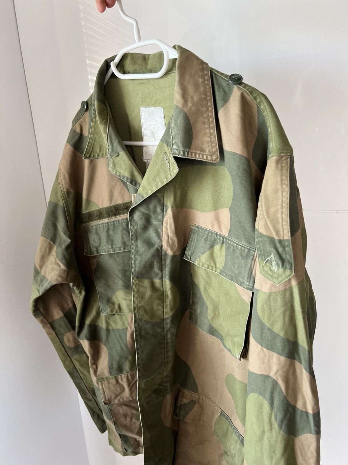 Vintage VINTAGE ‼️ Norwegian Camo NATO Army Tactical Jacket Size US M / EU 48-50 / 2 - 1 Thumbnail