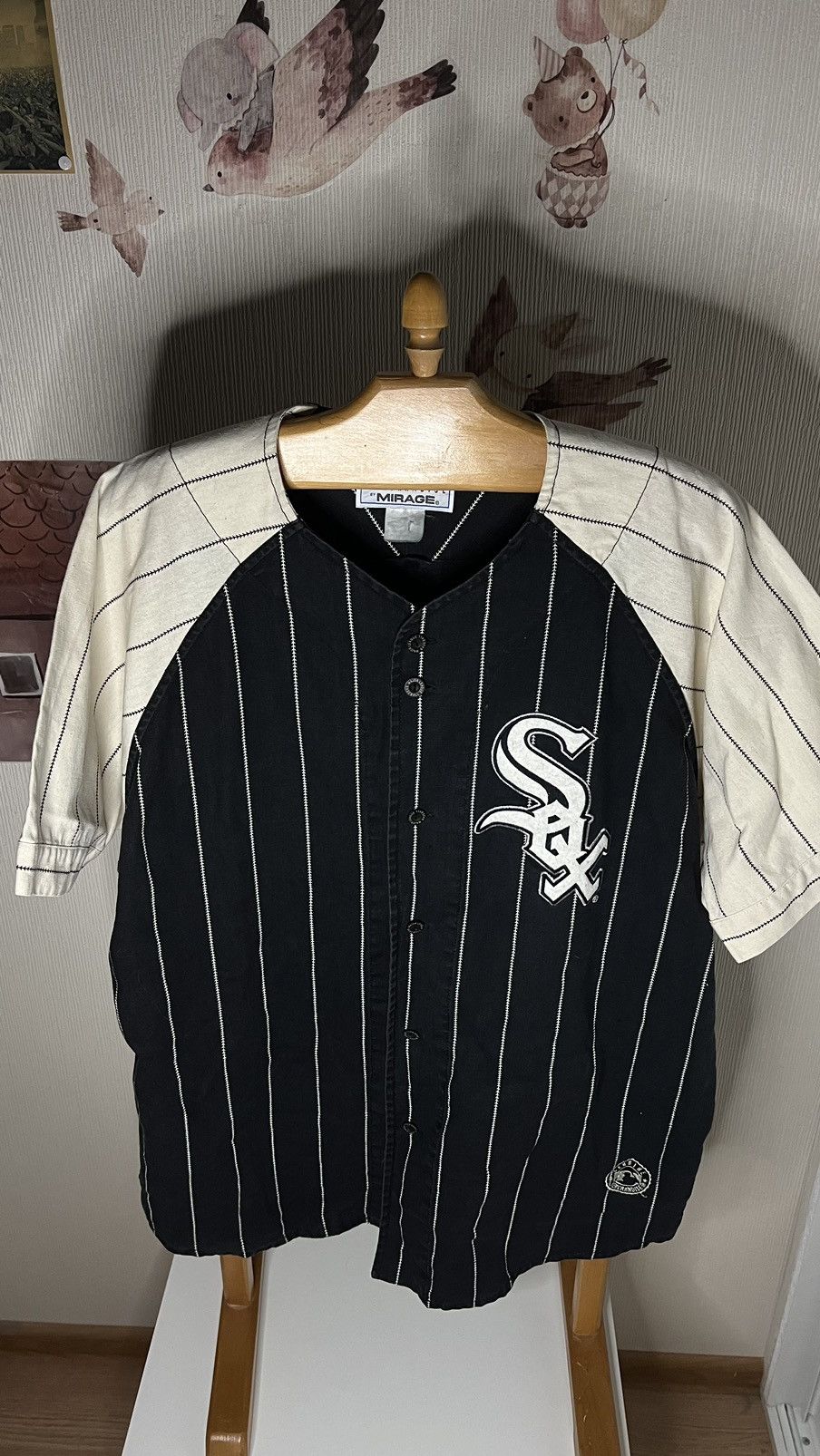 MLB × Majestic VTG 90’s RARE‼️Chicago White Sox MLB mirage USA jersey Size US XL / EU 56 / 4 - 1 Thumbnail