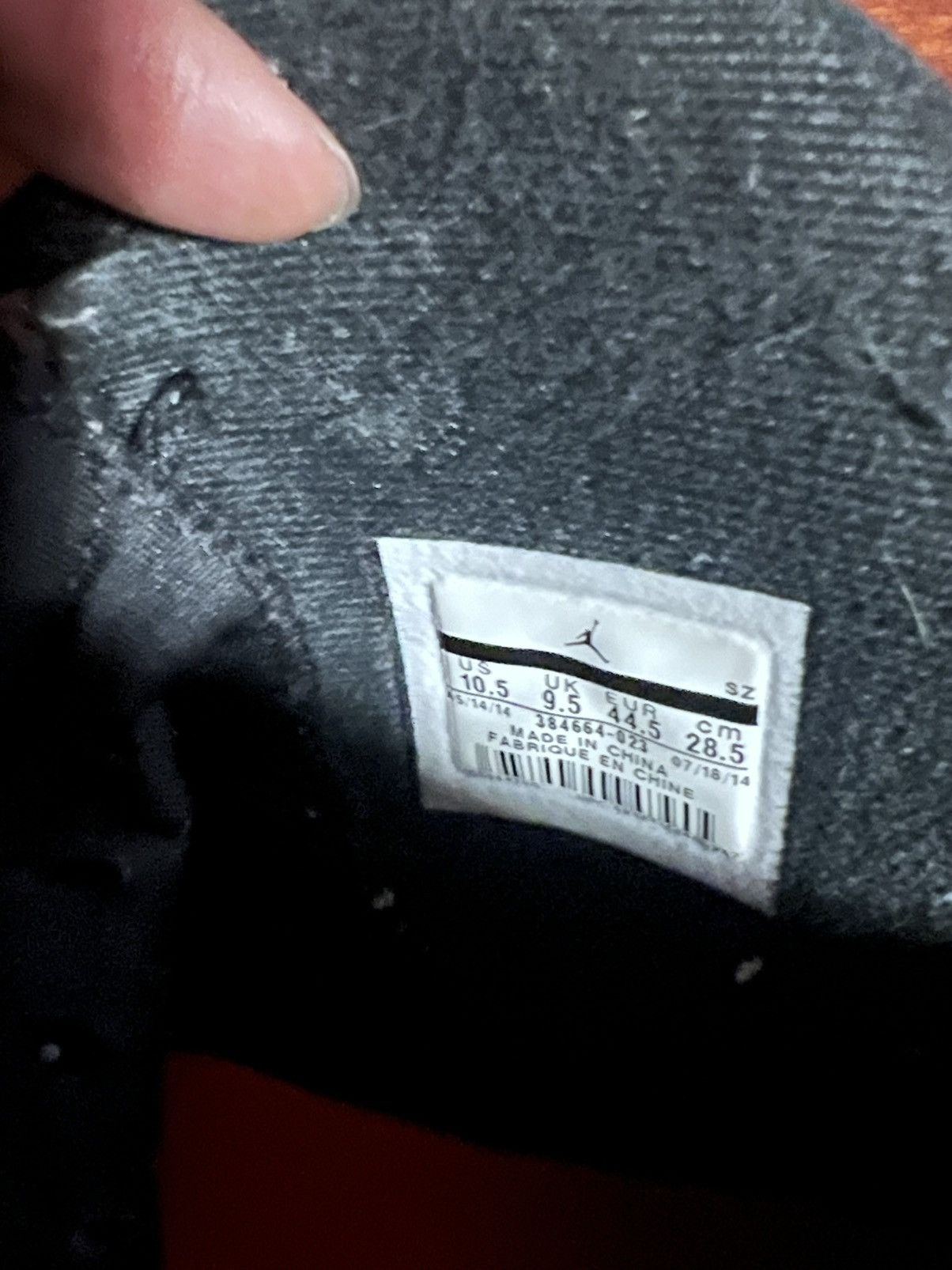 Jordan Brand × Nike JORDAN 6 BLACK INFRARED 10.5 Size US 10.5 / EU 43-44 - 5 Thumbnail