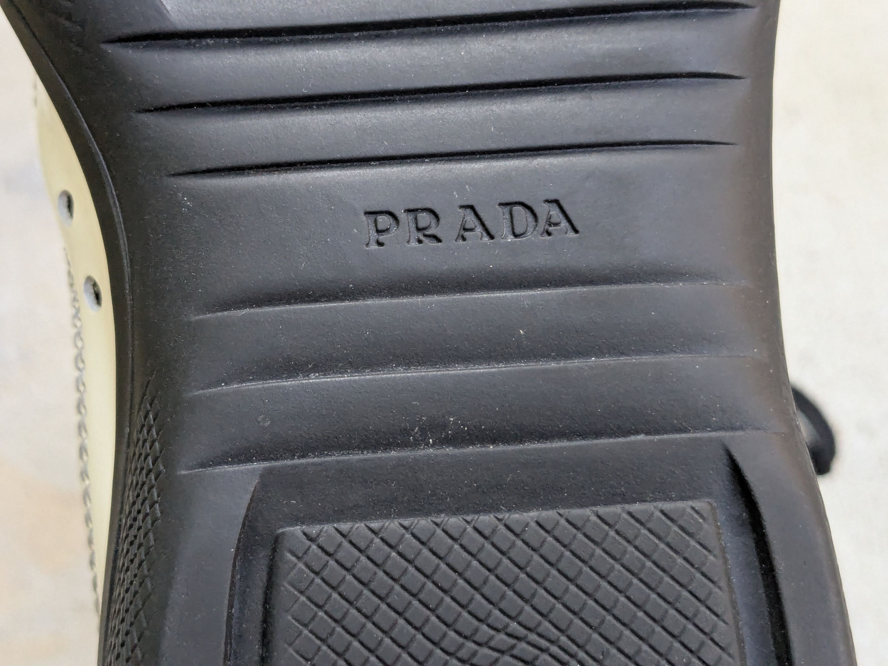 Prada Prada America's Cup Black 9.5 Leather Low Tops PS0906 Size US 9.5 / EU 42-43 - 19 Thumbnail