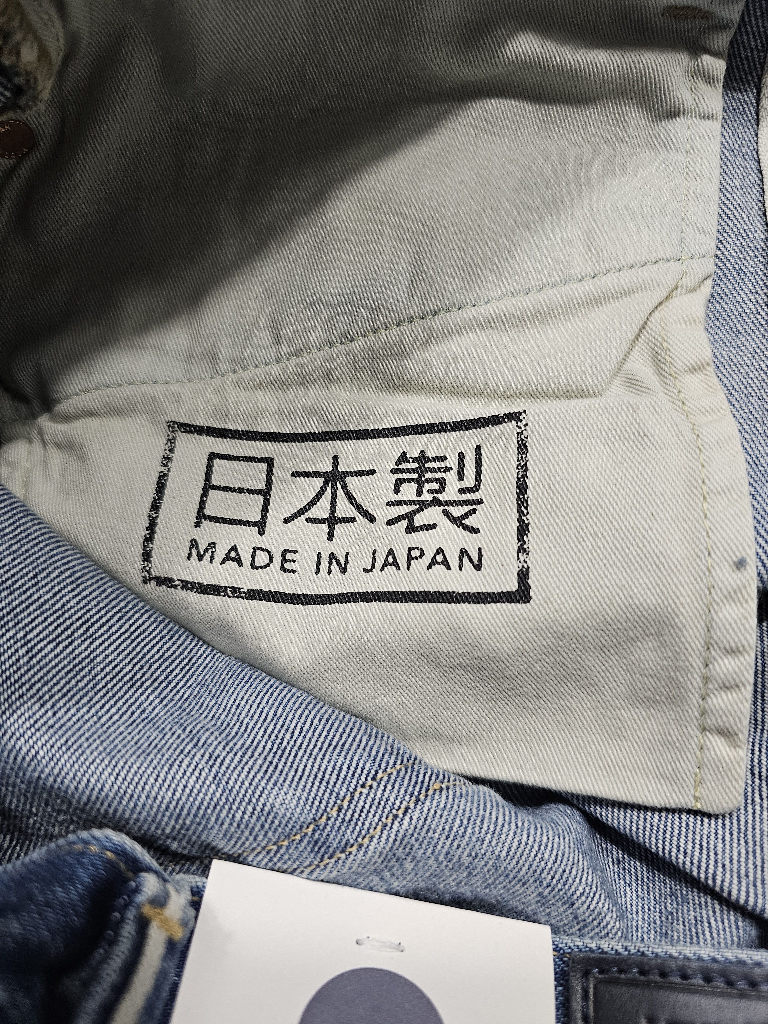 Japanese Brand × Levi's NWT Levi's Made in Japan Column Denim Jeans Big E Selvedge Size 28" / US 6 / IT 42 - 10 Thumbnail