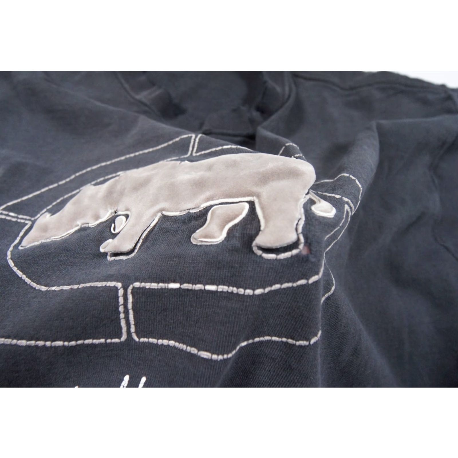 Ecko Unltd. VINTAGE Ecko Unltd. Shirt Mens M Black Distressed 90s Y2K Hip Hop Tee Tee Short Sleeve Crew Neck Logo Front Mens Size US M / EU 48-50 / 2 - 5 Thumbnail