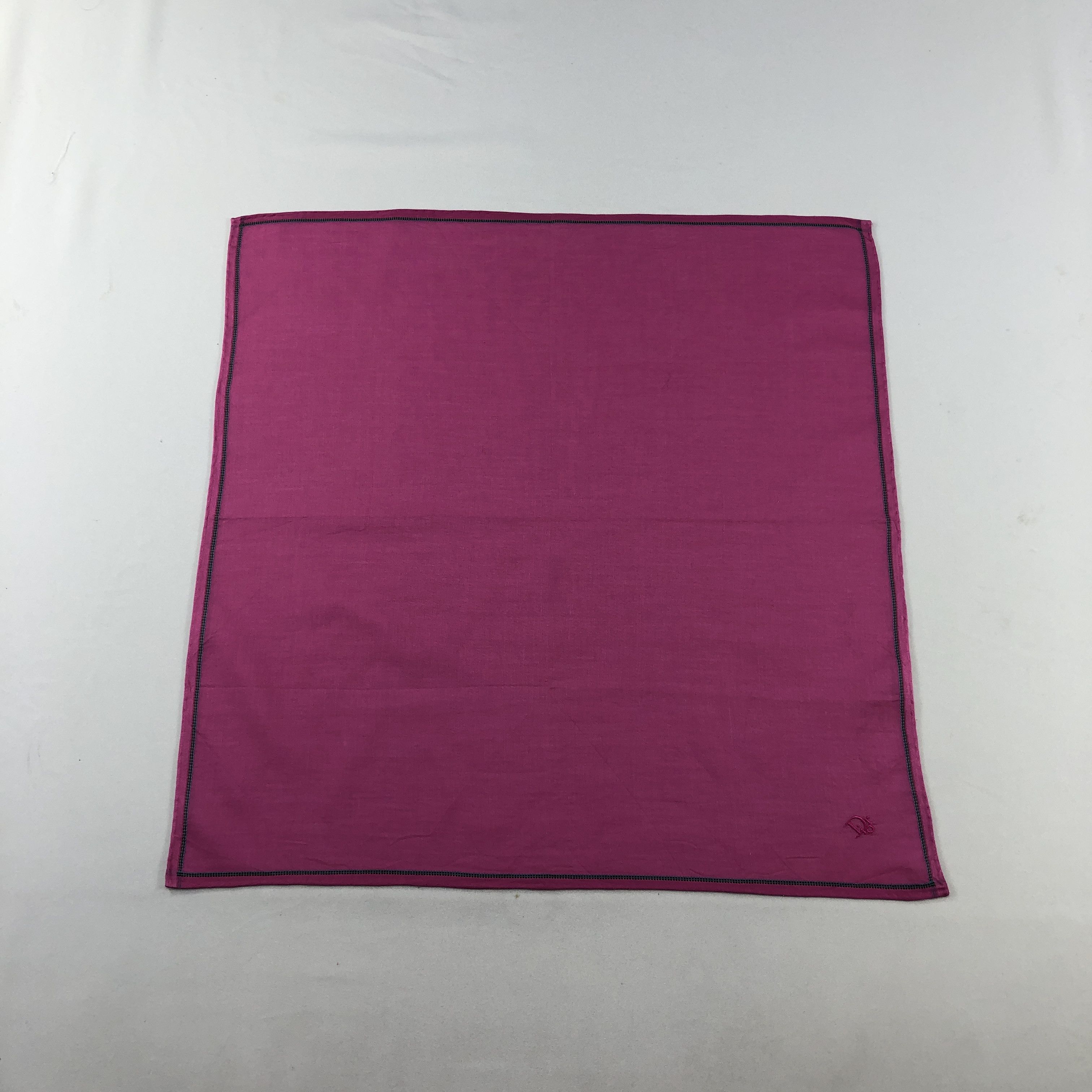 Christian Dior Monsieur Christian Dior Handkerchief Neckerchief Bandana H3056 Size ONE SIZE - 1 Thumbnail