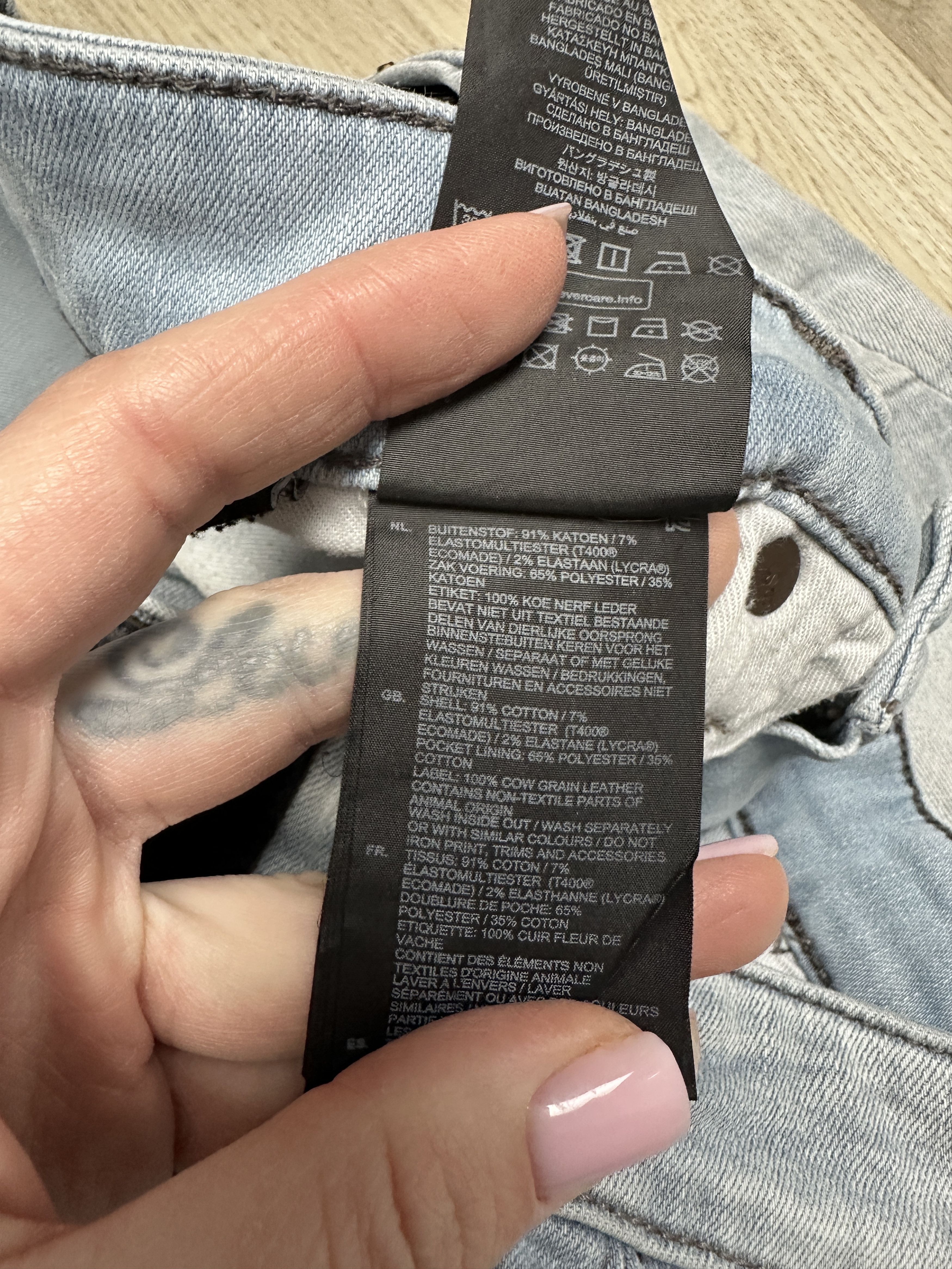 G-Star G Star Raw Mens 4101 Lancet Skinny Denim Pants Jeans Size US 34 / EU 50 - 9 Thumbnail