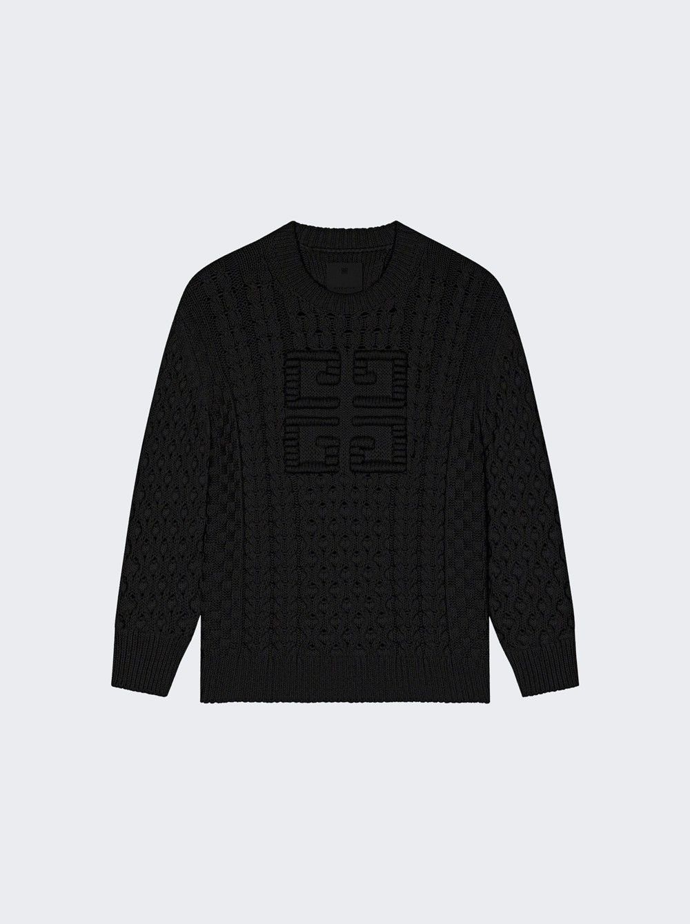 o1w1db10325 Crew Neck Sweater in Black