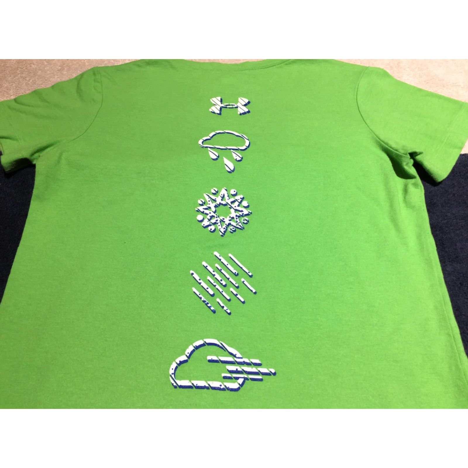 Under Armour Under Armour Women's Brave The Run V Neck T Shirt XS Green Under Armour T Shirt Womens Size XS / US 0-2 / IT 36-38 - 5 Thumbnail
