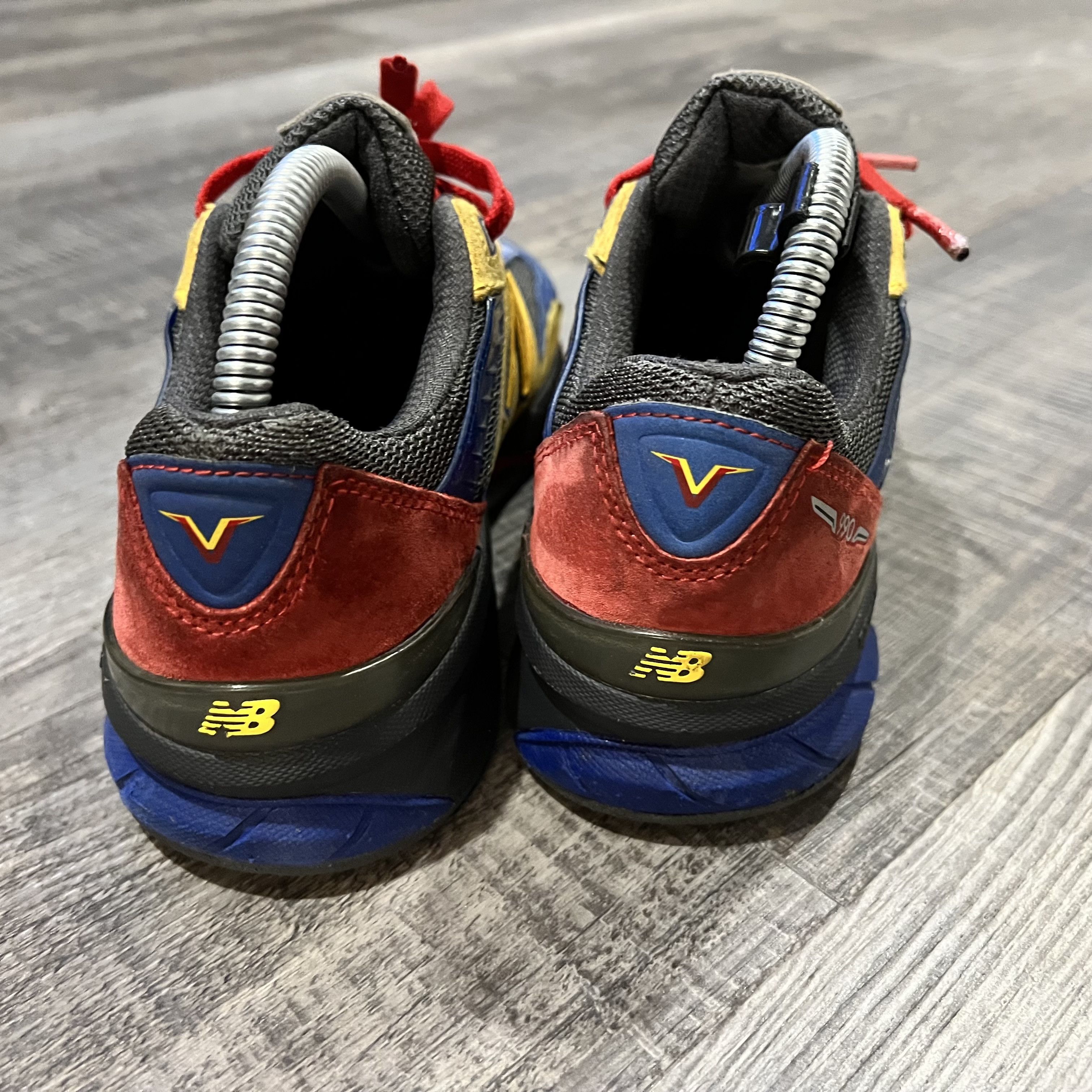 New Balance × Vintage NEW BALANCE • 990v5 "EAT" (5.5M) Size US 5.5 / EU 38 - 14 Thumbnail