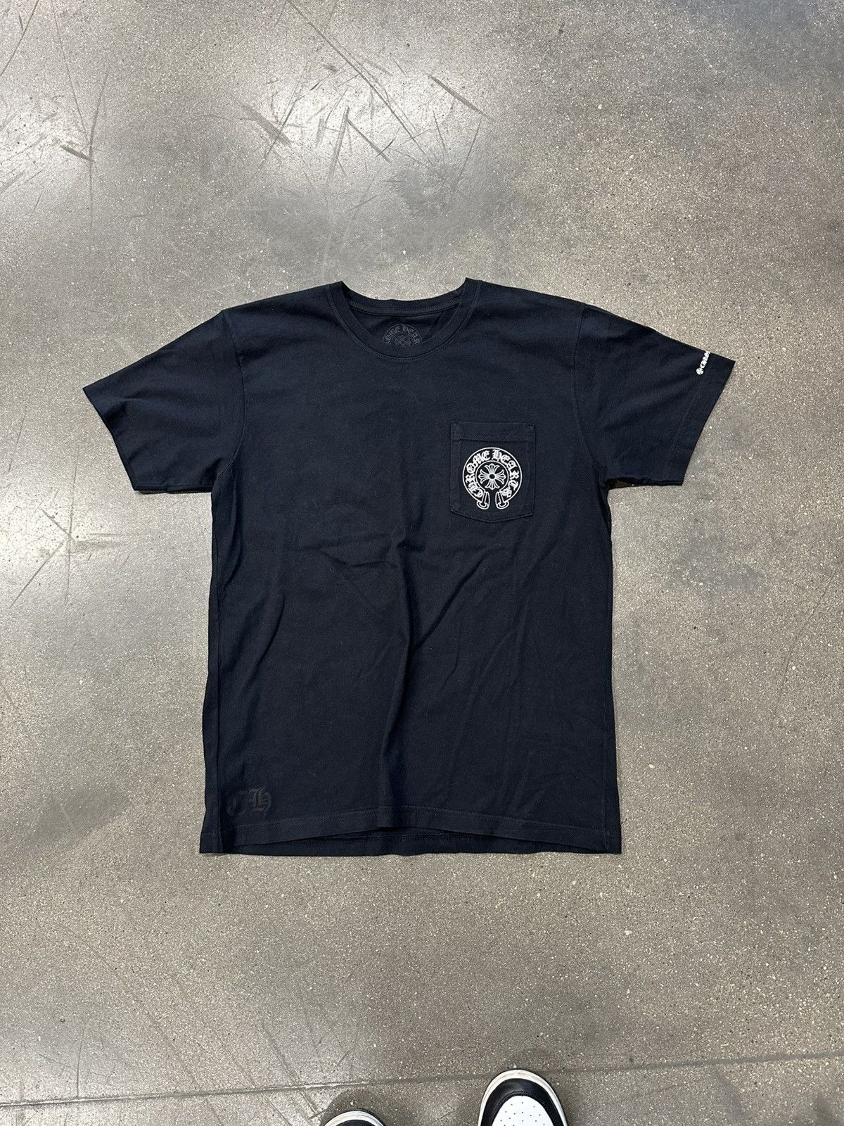 Chrome Hearts Horseshoe Logo Pocket T Shirt Black | Grailed