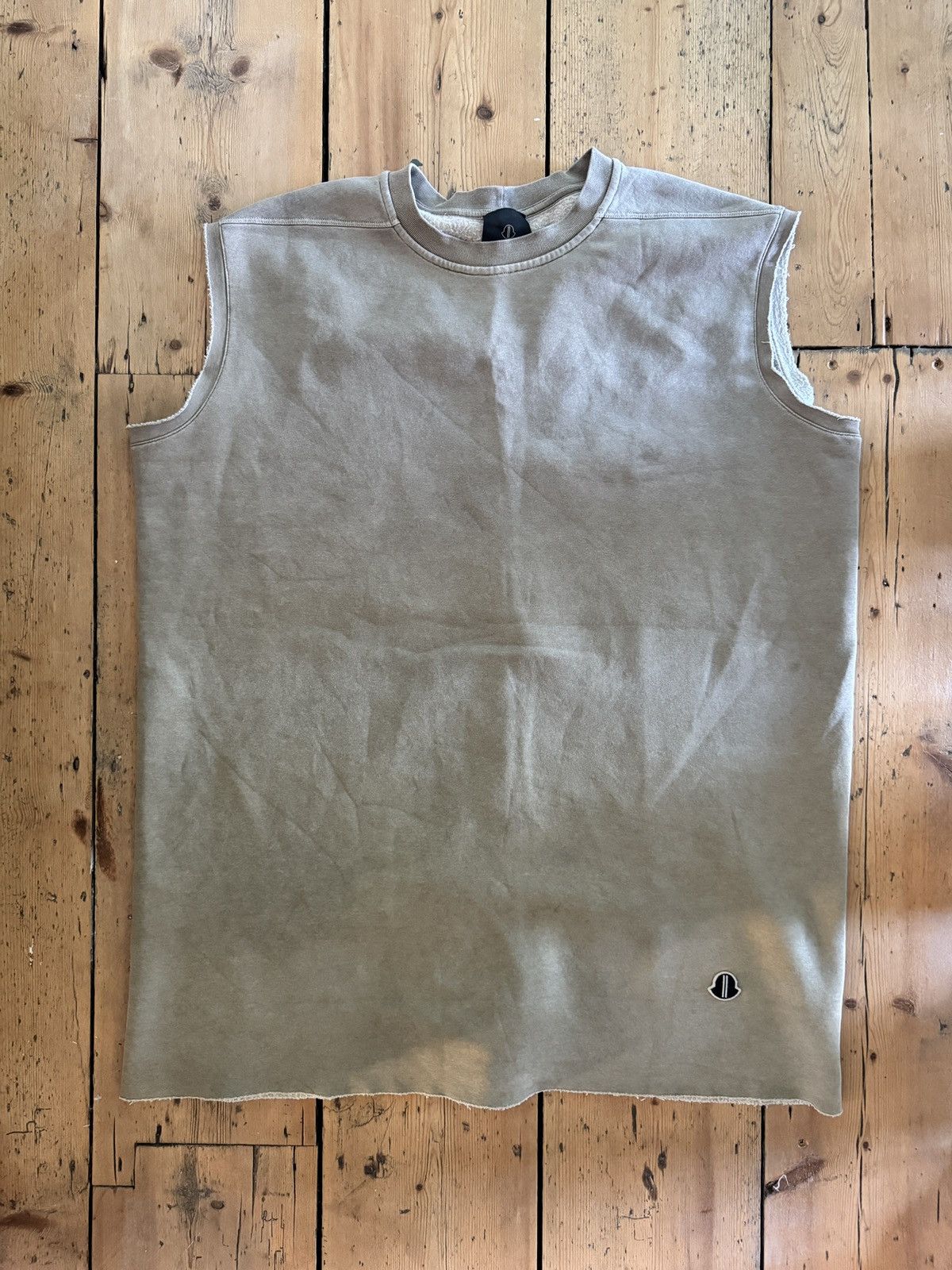 Moncler × Rick Owens Sleeveless tunic sweat Size US L / EU 52-54 / 3 - 1 Thumbnail