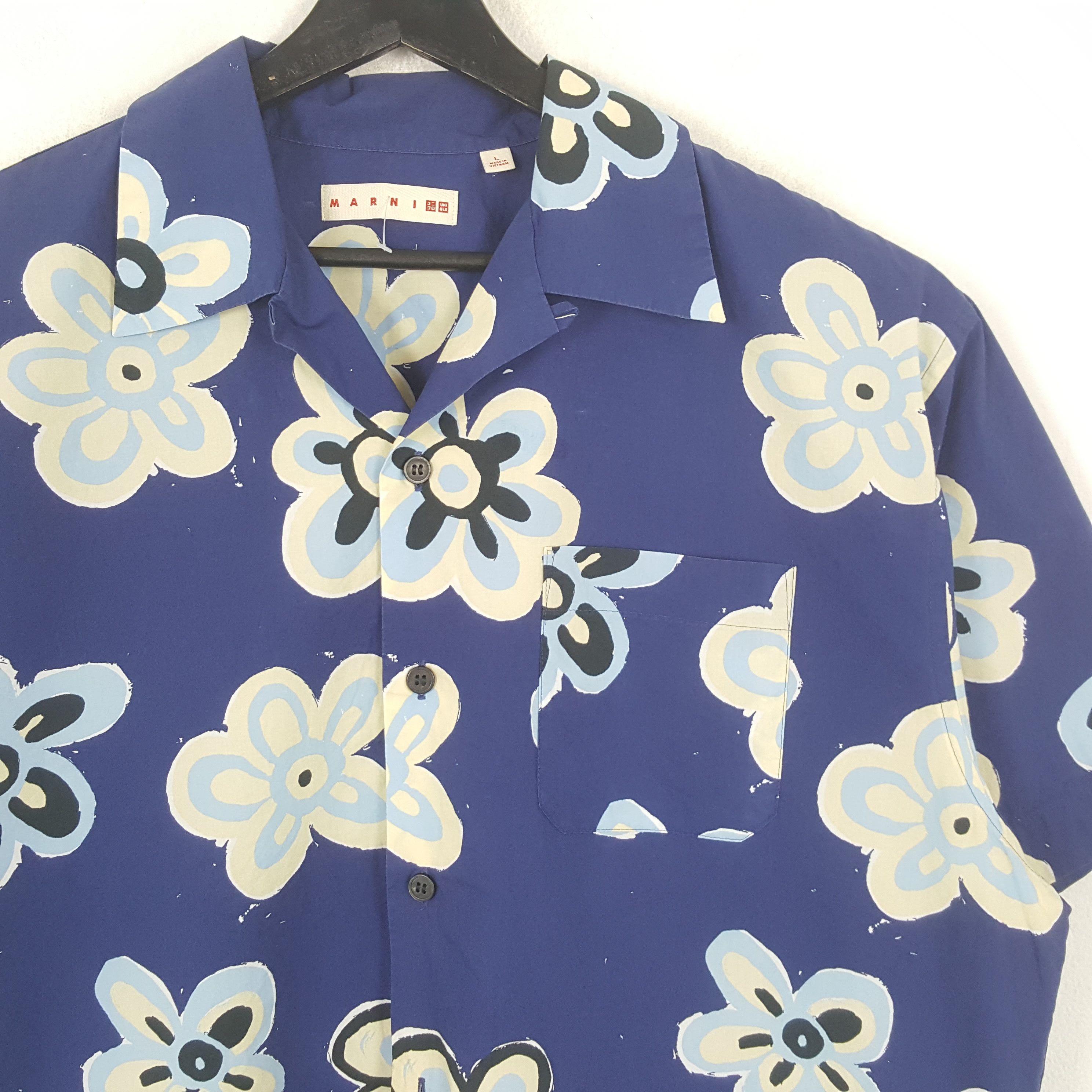 Marni × Uniqlo × Vintage Marni X Japanese Brand Fashion Style Shirt C276N64 Size US L / EU 52-54 / 3 - 2 Thumbnail