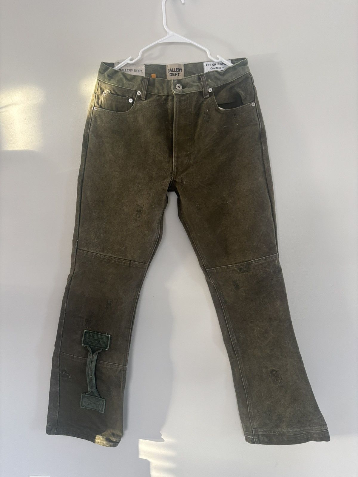 Gallery Dept. Gallery Dept Military Denim Size US 32 / EU 48 - 1 Thumbnail