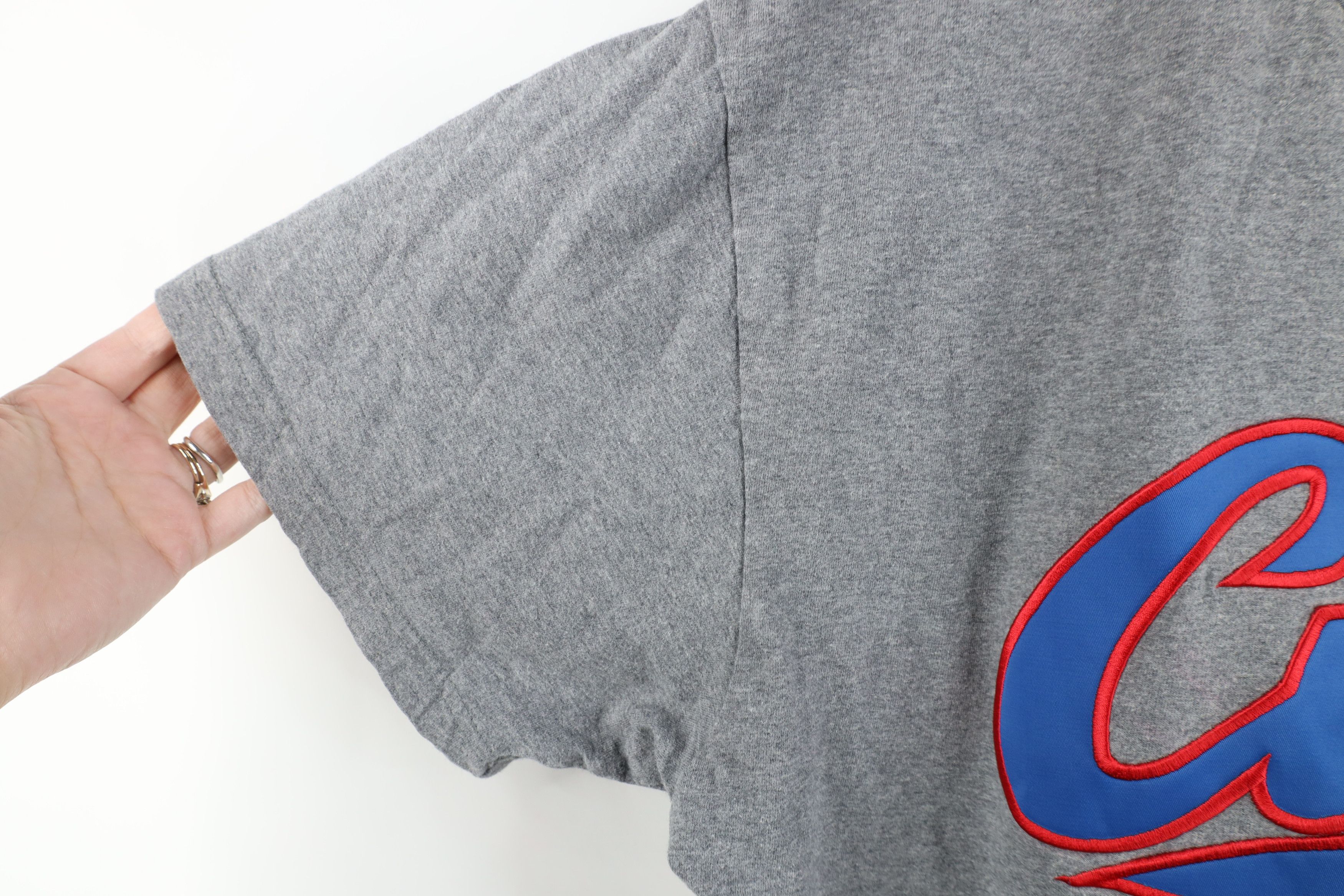 Nike Vintage Nike Swoosh Chicago Cubs Baseball T-Shirt Gray Size US M / EU 48-50 / 2 - 7 Thumbnail
