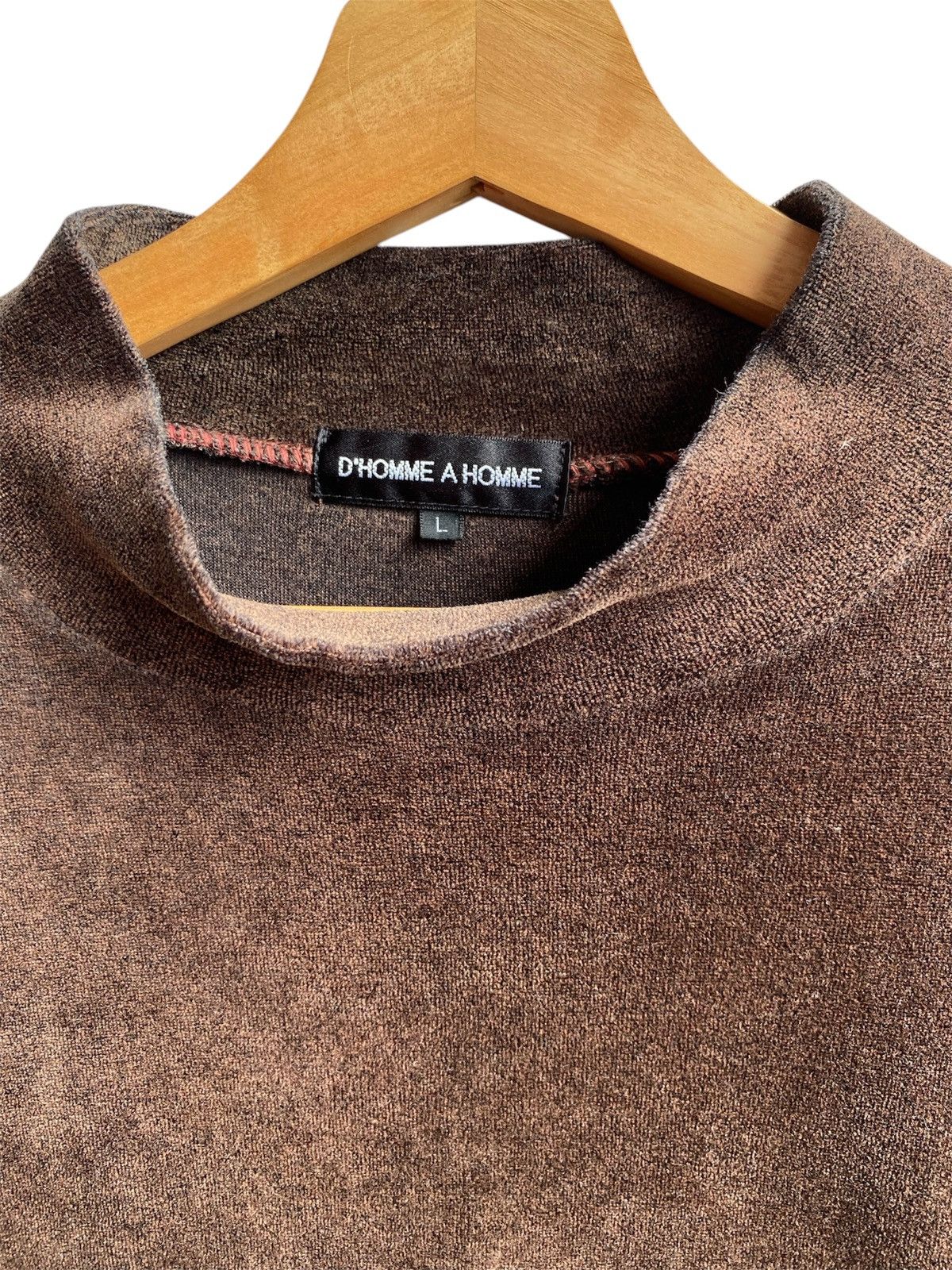 Designer × Japanese Brand D'Homme A Homme fleece sweatshirt Size US L / EU 52-54 / 3 - 3 Thumbnail