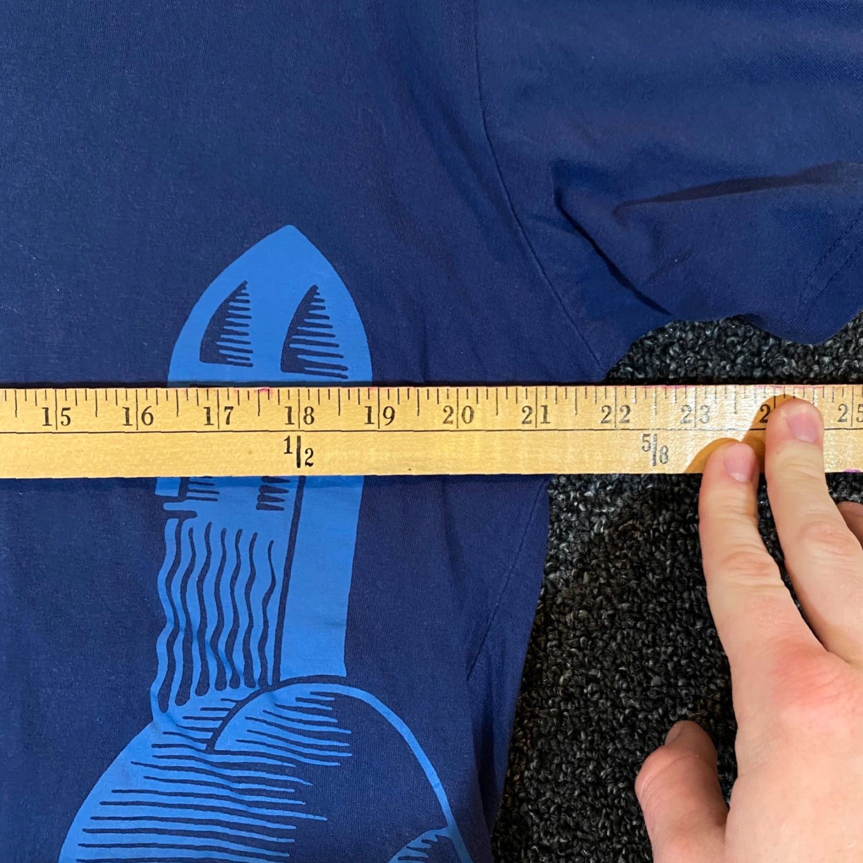 Vintage Viking of Norway Shirt Mens XL Blue Tee Short Sleeve Top Fading Size US XL / EU 56 / 4 - 6 Thumbnail