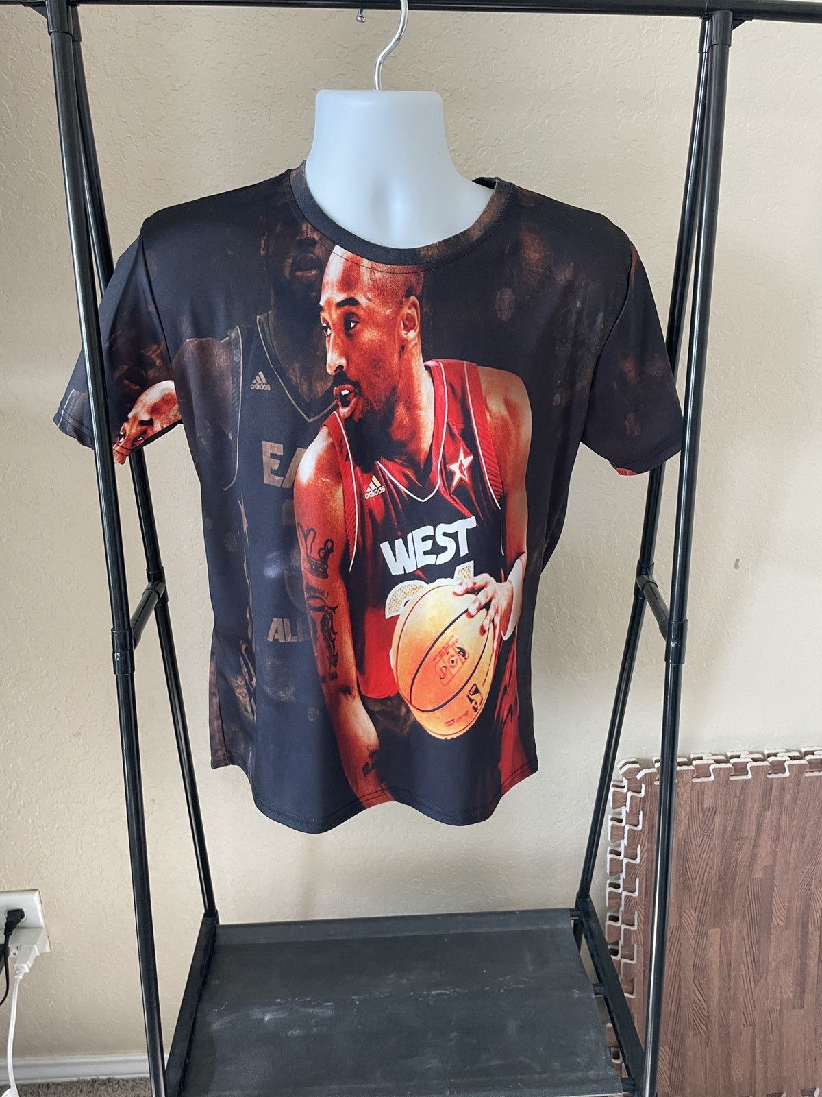 Japanese Brand Mamba Mentality West All star game tee (J-XQS) nwt Size US L / EU 52-54 / 3 - 1 Thumbnail