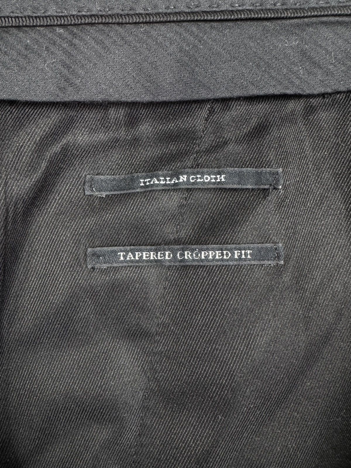 Allsaints Allsaints Blues Trouser pinstripe black brown wool blend Size US 38 / EU 54 - 12 Thumbnail