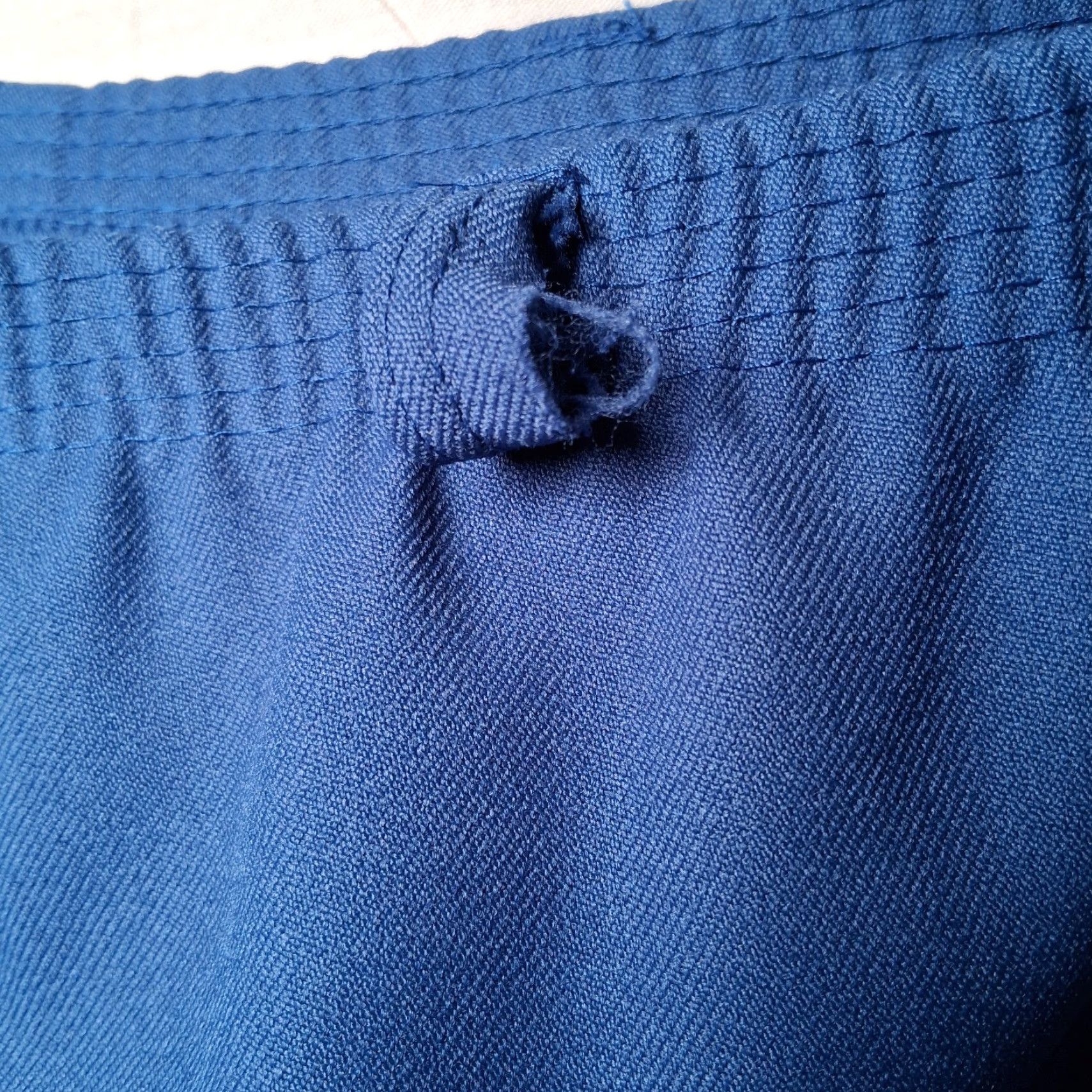 Vintage VINTAGE Cricket Lane Skirt Women Midi 16 Blue Polyester A-Line NOS 1980s Comfort Motion Regular Wool? Wait. Size 38" / US 16 / IT 52 - 4 Thumbnail
