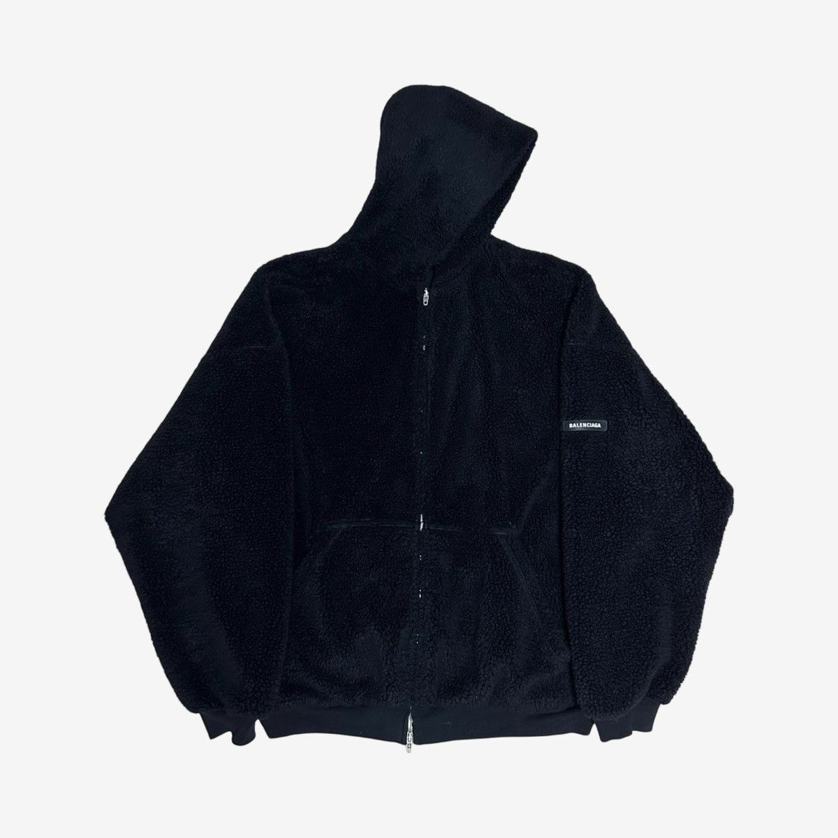 Balenciaga Balenciaga FW23 Teddy Shearling Zip Jacket Size US XL / EU 56 / 4 - 3 Thumbnail