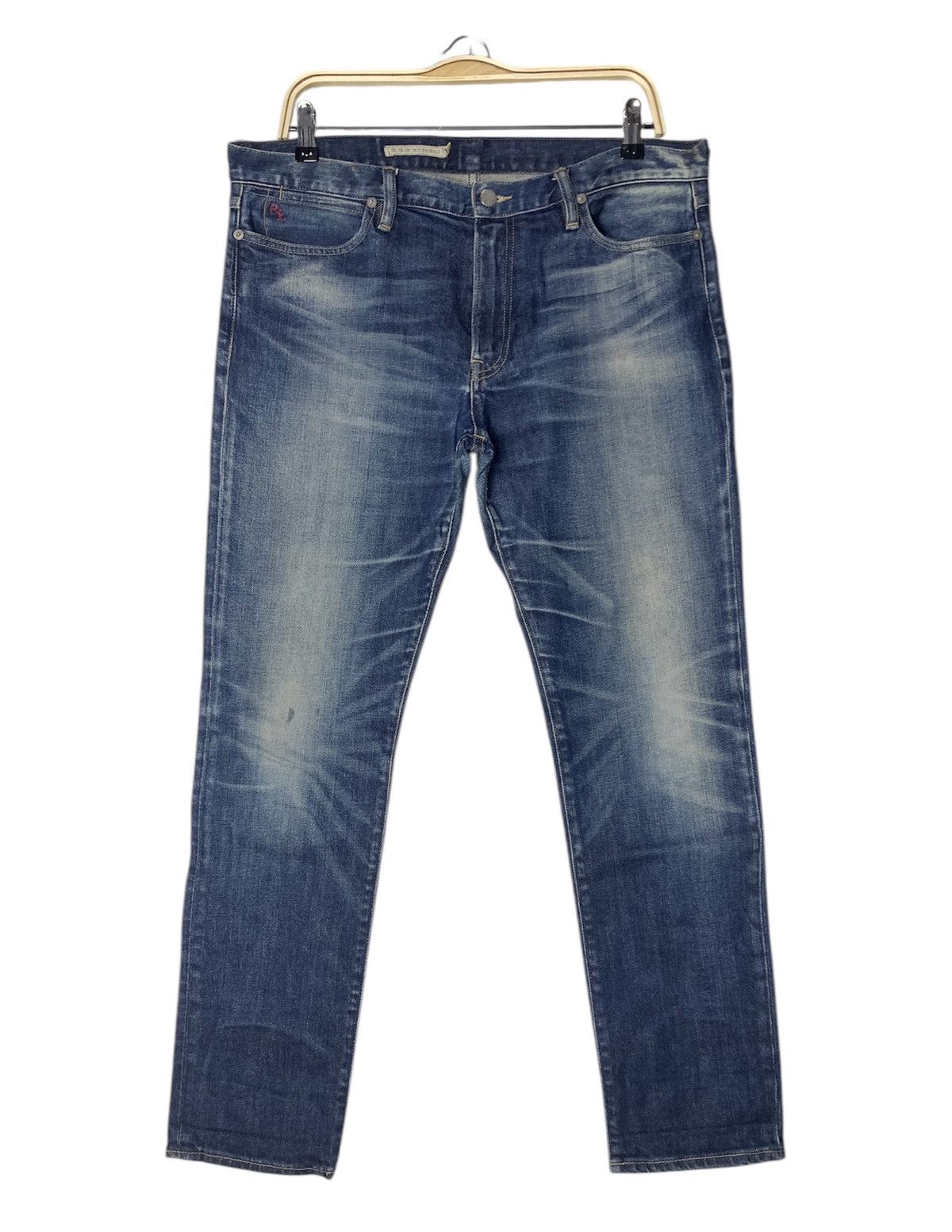 Ralph Lauren × Vintage Ralph Lauren Slim Boyfriend Denim Jeans Size US 35 - 1 Thumbnail