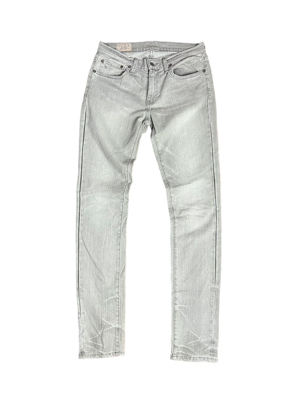 image of Accept Offervtg Polo Ralph Laurent Tompkins Skinny Jeans in Grey, Women's (Size 30)