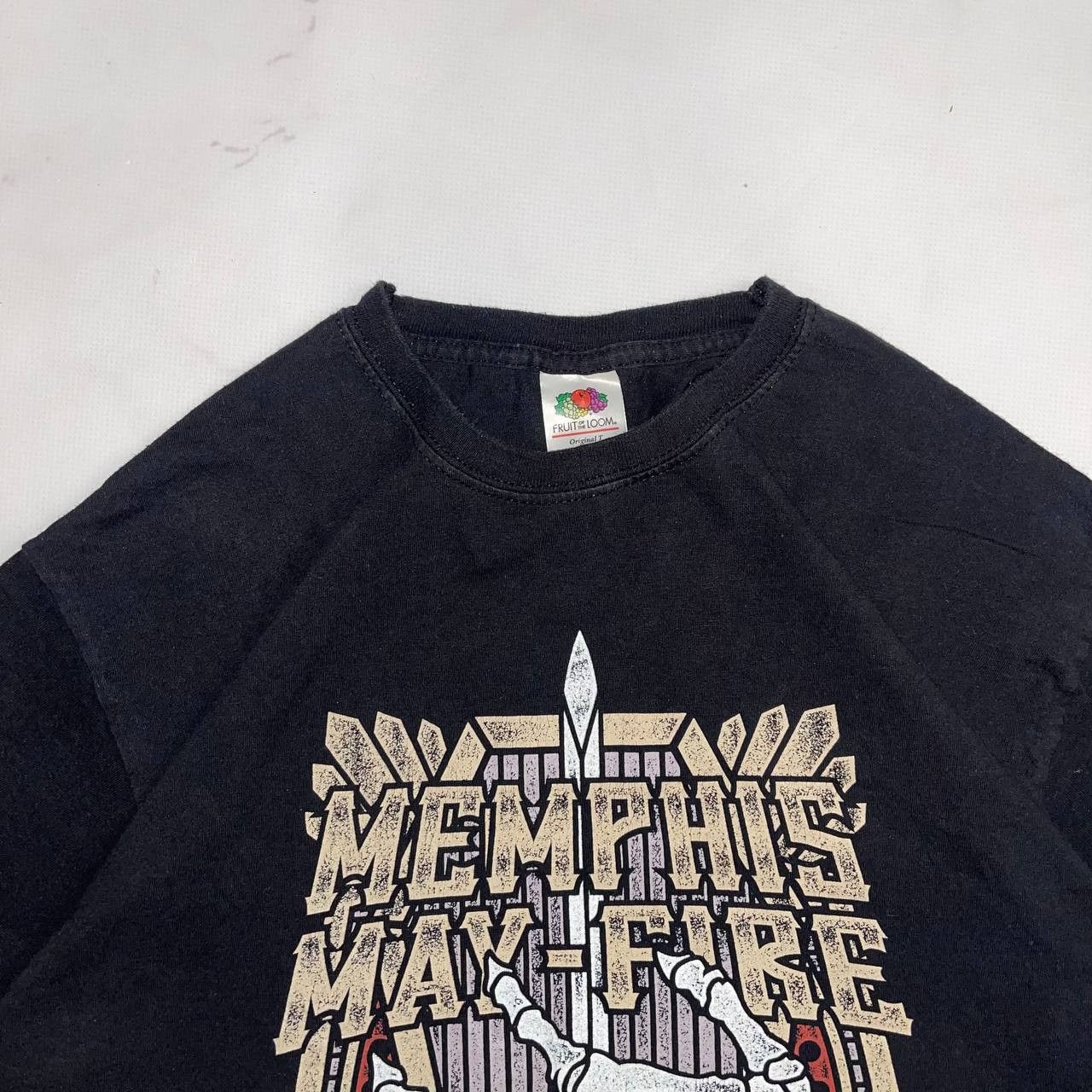 Vintage Vintge x Band Tee RARE PRINT MEMPHIS MAY FIRE DALLAS SZ M Size US M / EU 48-50 / 2 - 4 Thumbnail