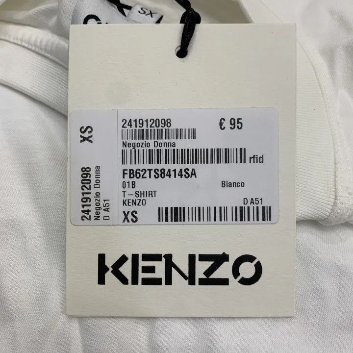 Kenzo KENZO Logo Print Relaxed Fit T-Shirt for Women -2507 Size XS / US 0-2 / IT 36-38 - 3 Thumbnail