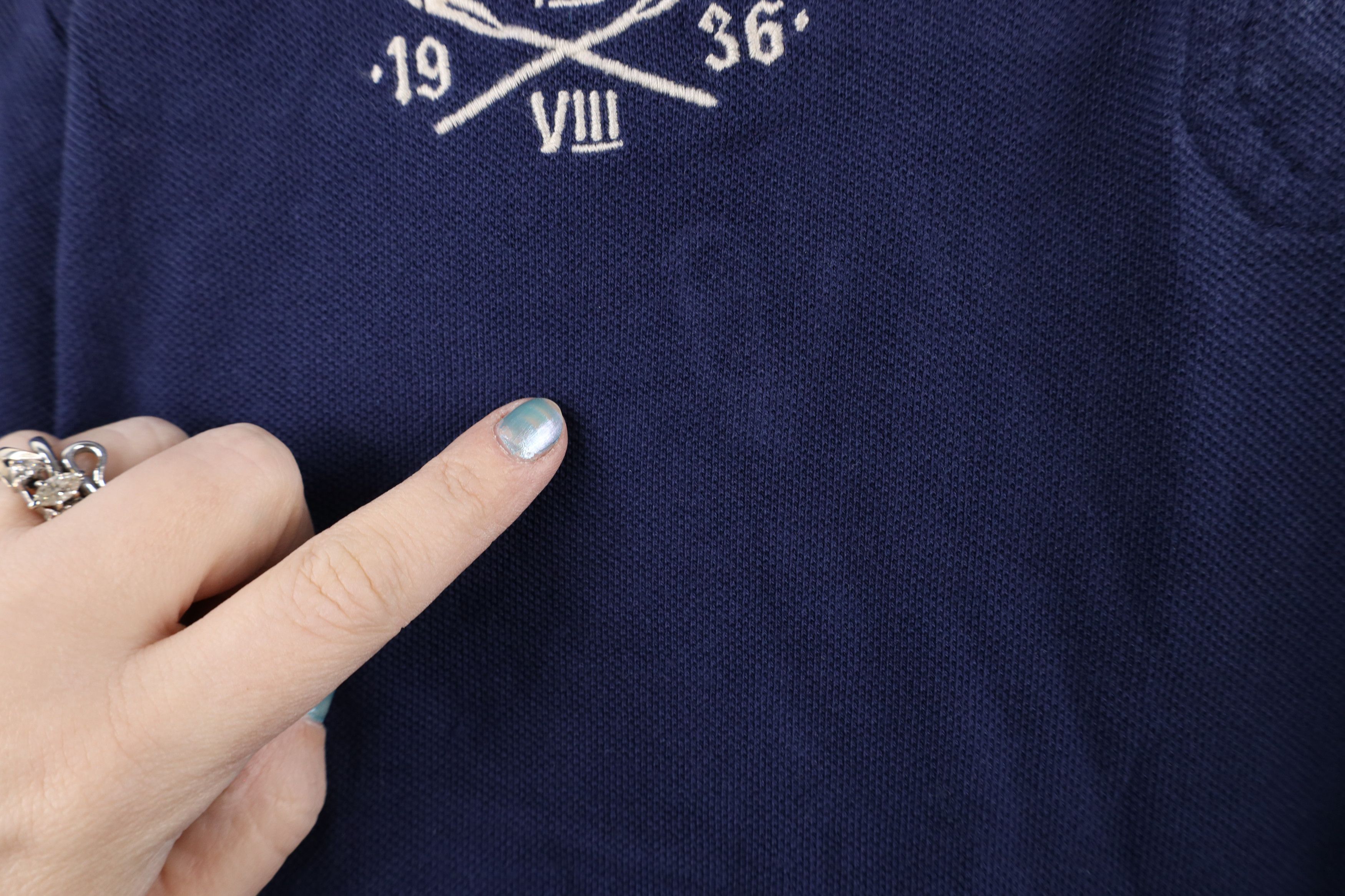 Ralph Lauren Vintage Ralph Lauren Cup Rowing Long Sleeve Rugby Polo Size US XXL / EU 58 / 5 - 6 Thumbnail