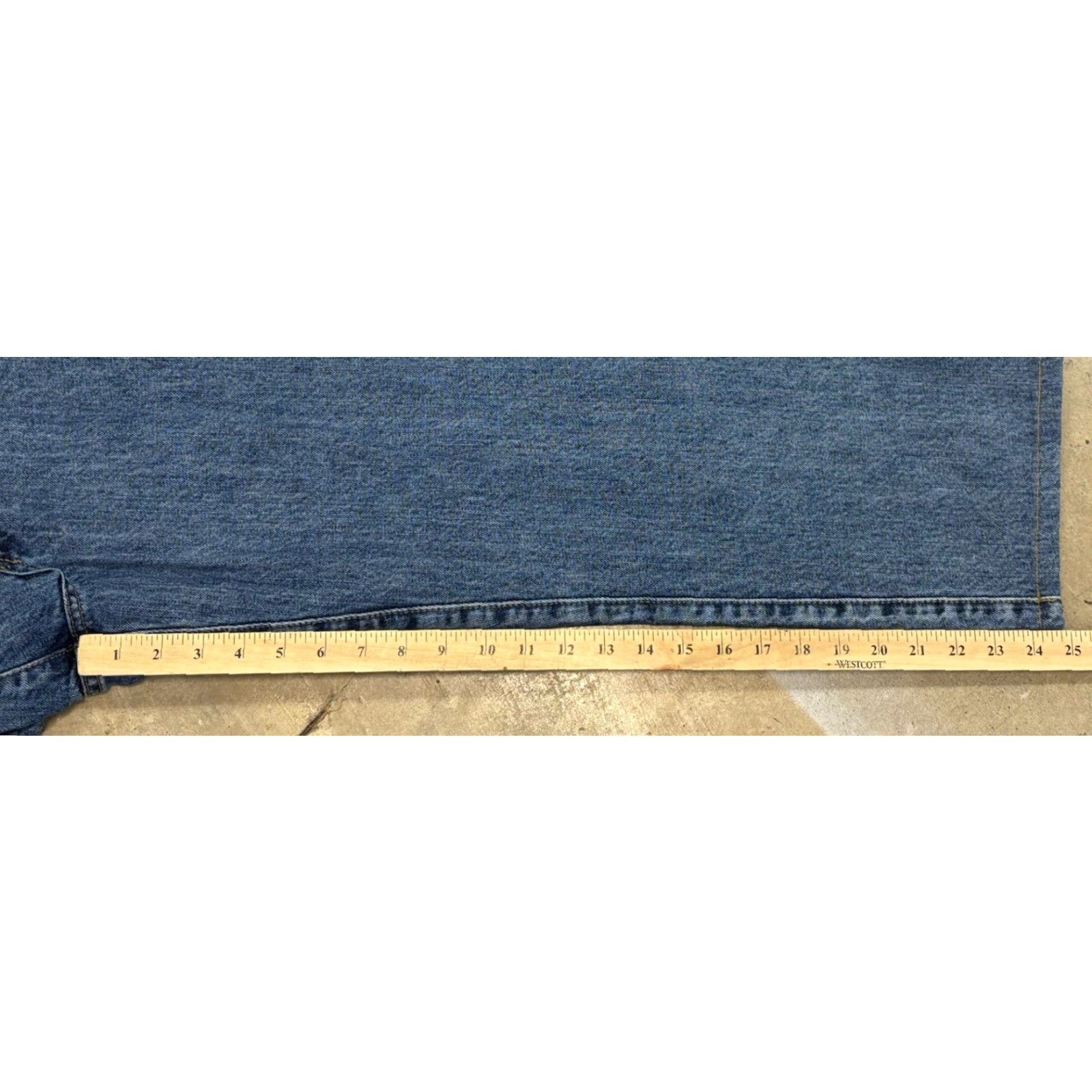 Denime Cinch Jeans Mens 40x30 (40x25) Blue Denim Stretch 5 Pocket Denim Medium Wash Jeans Straight Mens 5-Pocket Western Cowboy Relaxed Regular Cinch Size US 40 / EU 56 - 6 Thumbnail