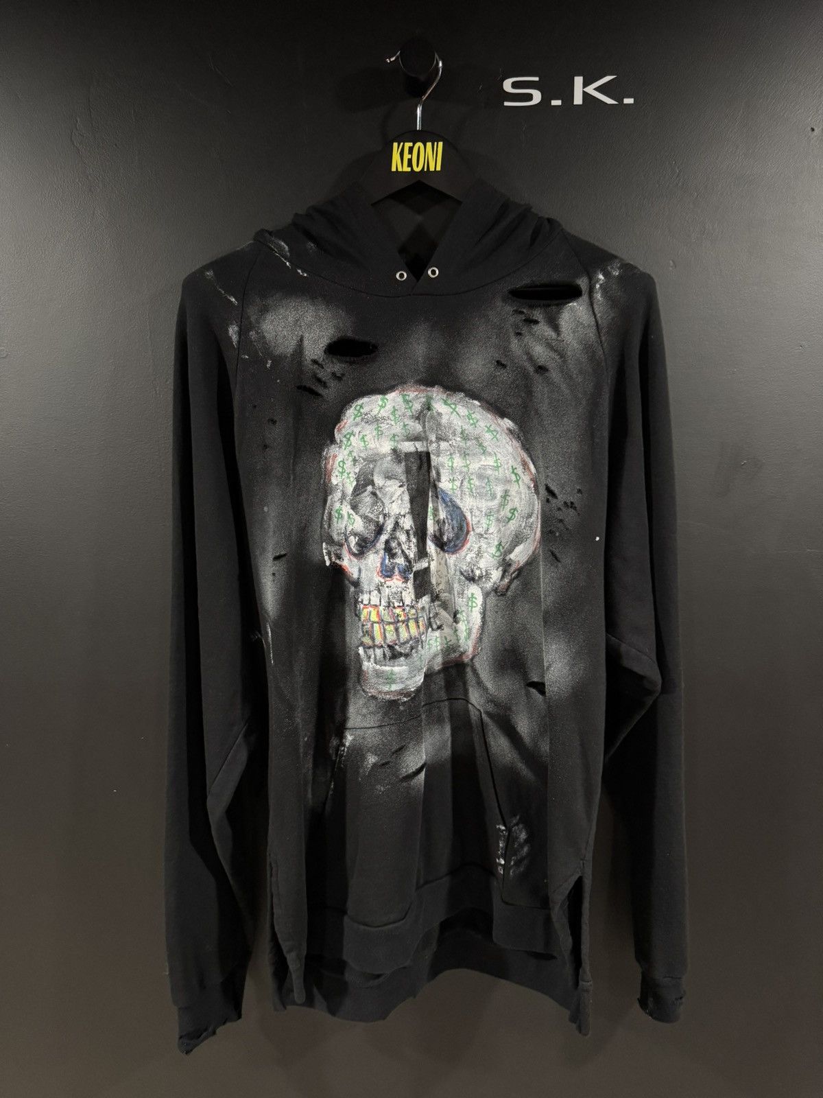 Other 2000s Y2K Vintage Custom Art Piece Graffiti Thrash Hoodie XL Size US XL / EU 56 / 4 - 1 Thumbnail