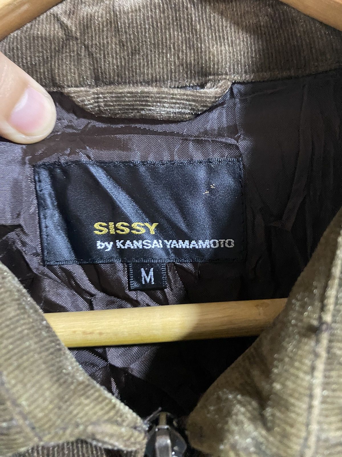 Kansai Yamamoto Sissy Kansai Yamamoto Velvet Corduroy Zip Jacket Size US M / EU 48-50 / 2 - 2 Thumbnail